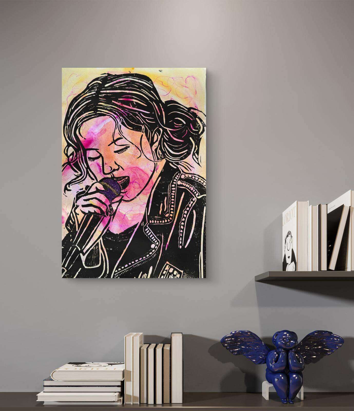 ROSE Linolschnitt 01 - Sybille Stein 5