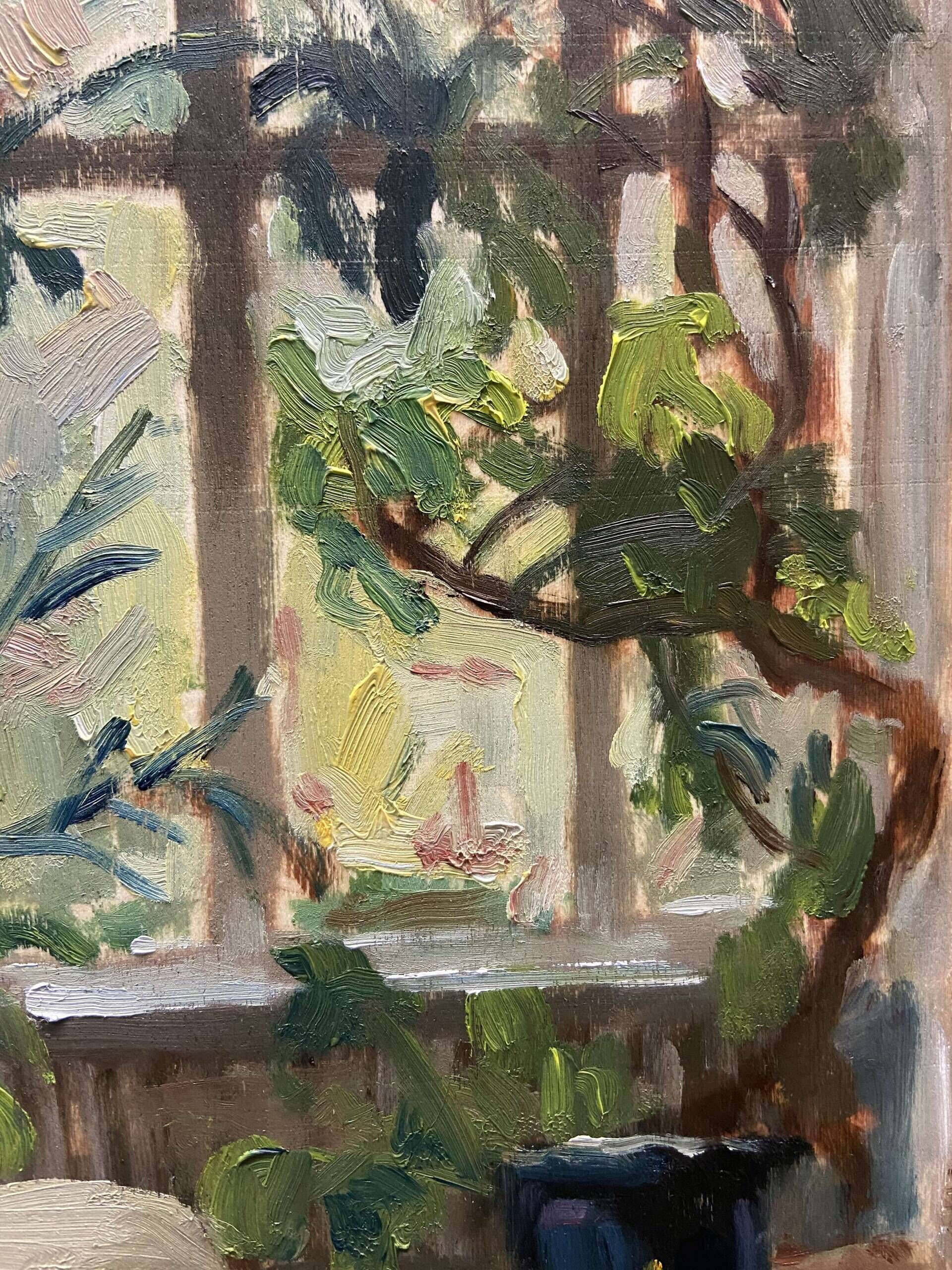 Zimmerpflanze im Morgenlicht - Lilli Geyer 3