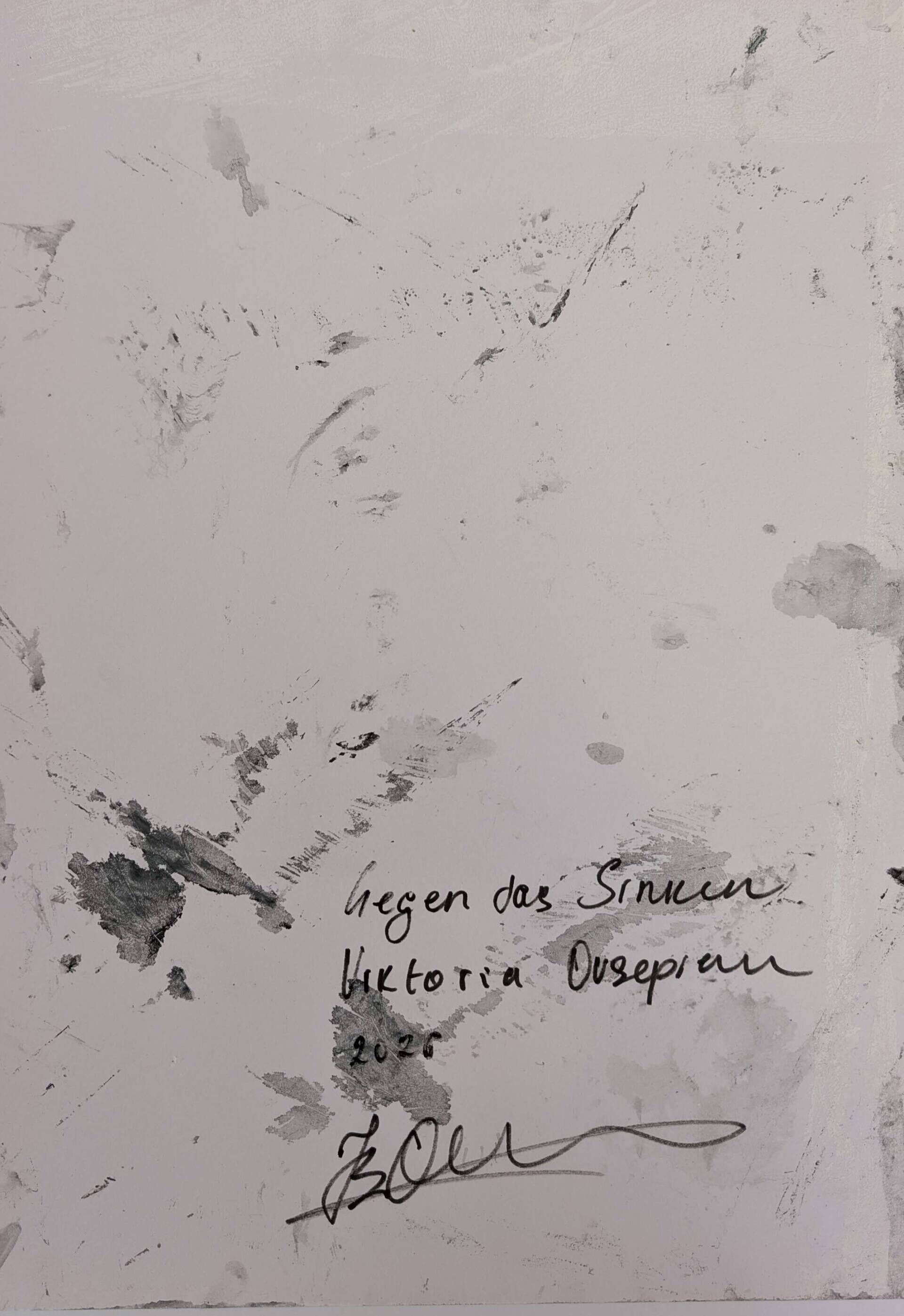 Gegen Das Sinken  - Viktoria Ovsepian 2