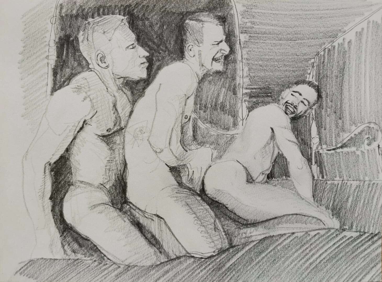 Third threesome - Christian Horras 1