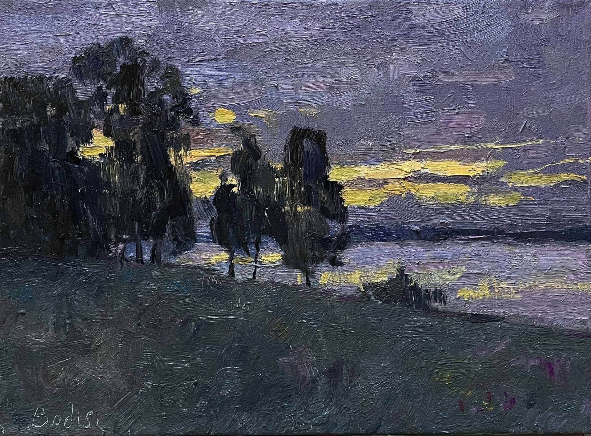 Quiet evening - Bohdan  Dobrivskyi  1