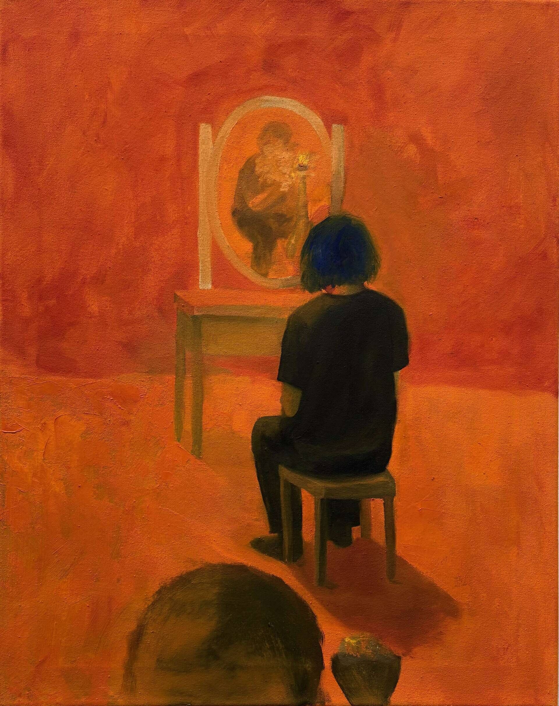 Orange Blues Nr.1 - Mersedeh Sharifi 1