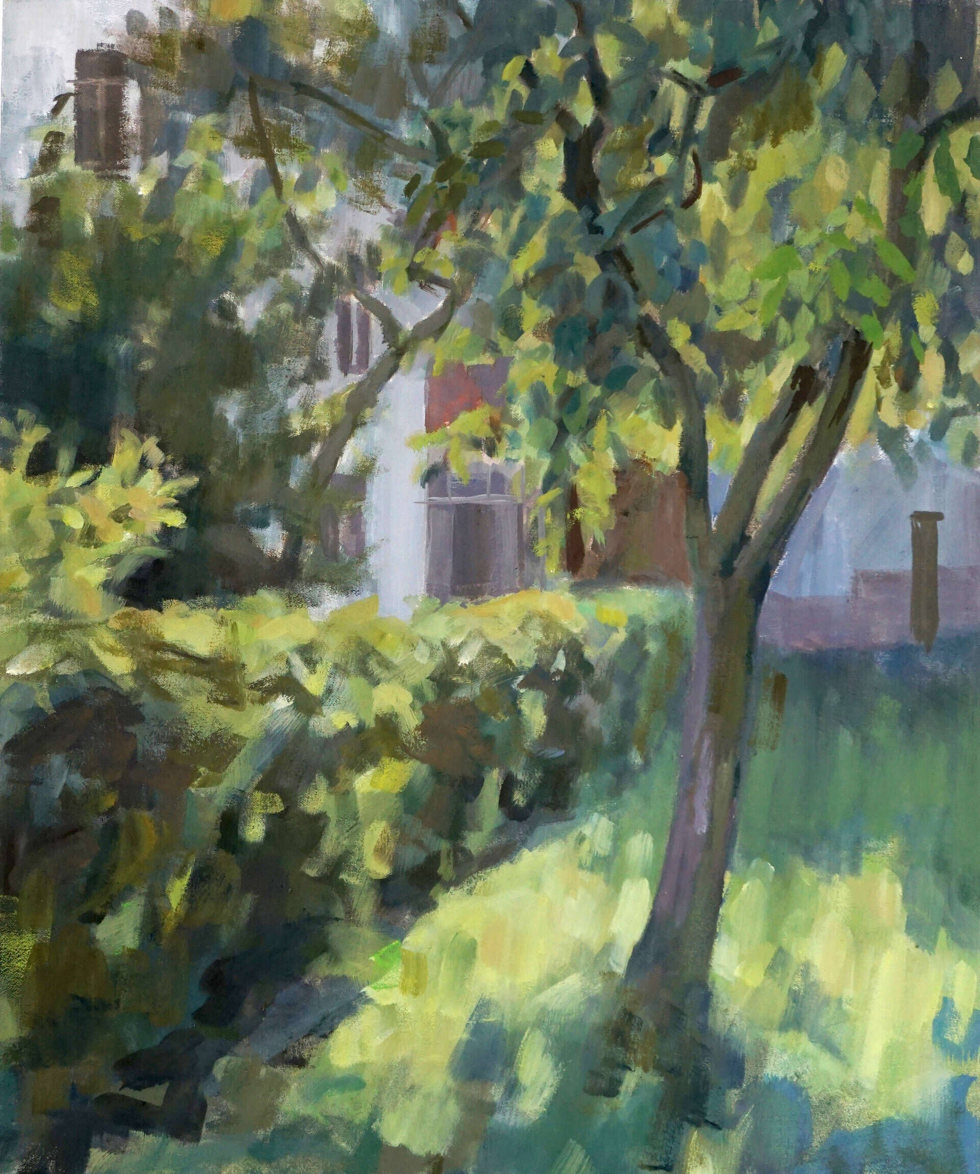 Bäume im Hinterhof - Ruxiao Zhang 1