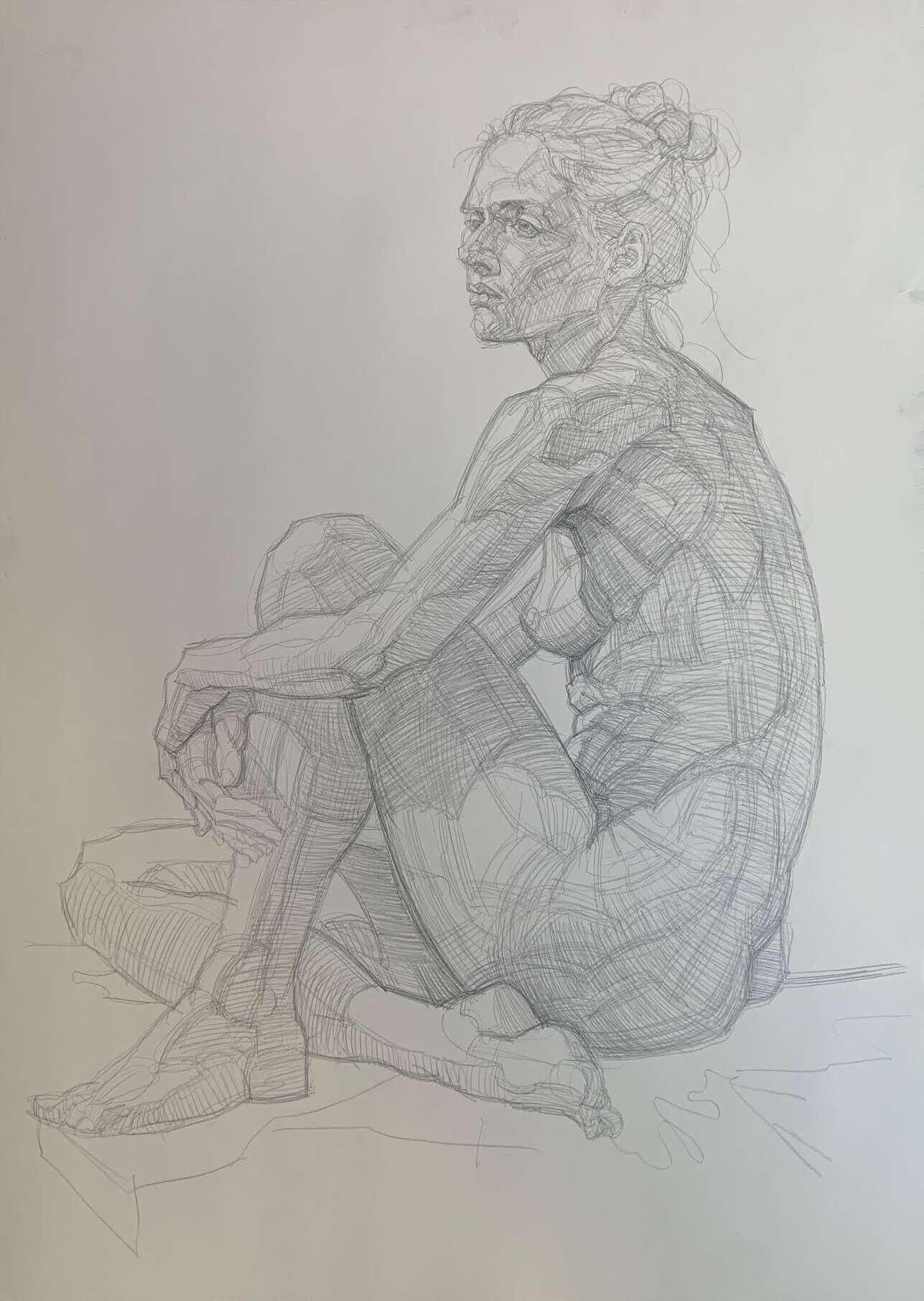 Sitzender Akt IV - Sebastian Lorenz 1