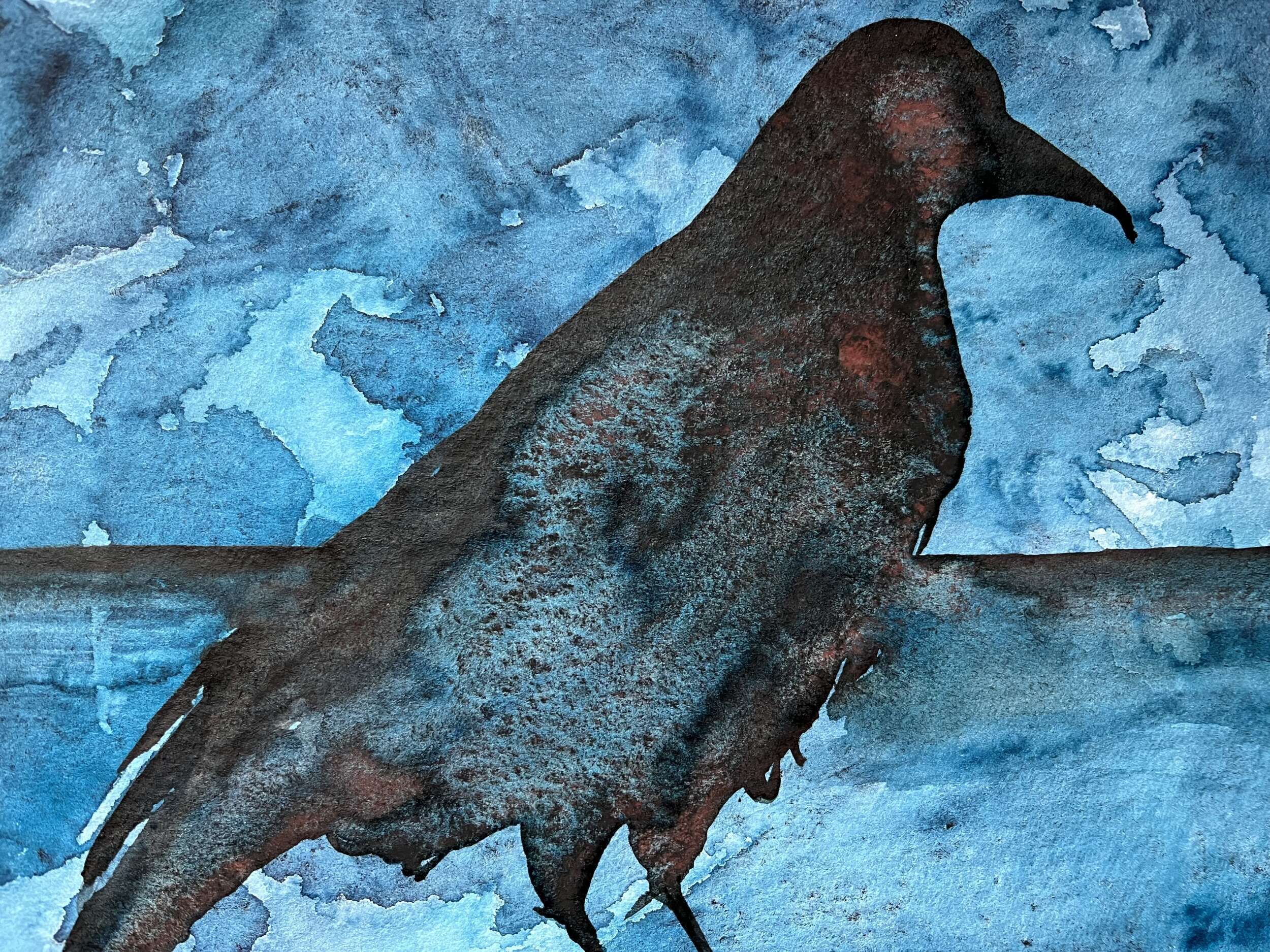 Crow on the tree - I saw 2