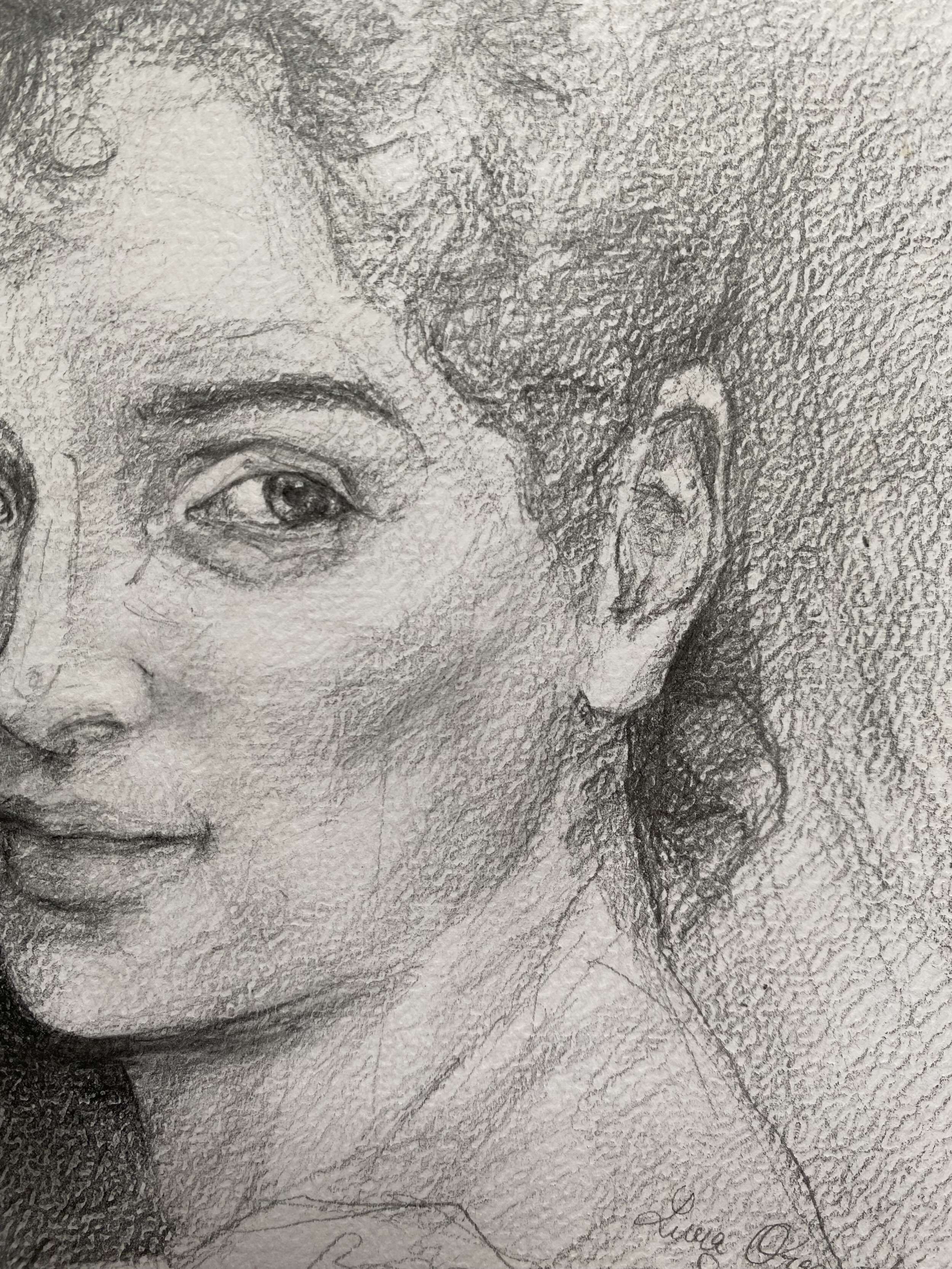 Porträt Studie nach Bouguereau  - Livia Sandino 7