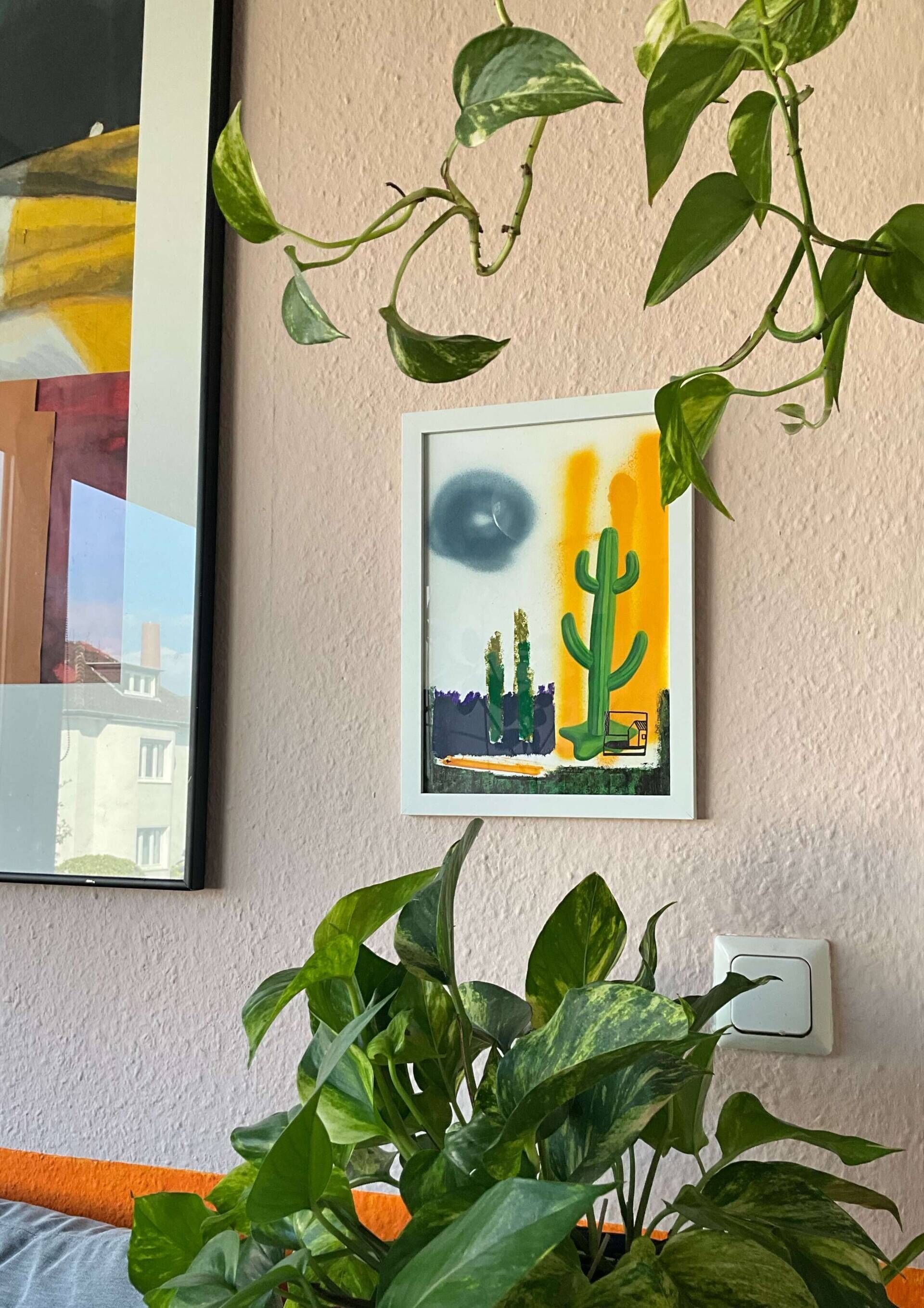 Der große Kaktus ist Stark. - Lukas Franz Zimmermann 2