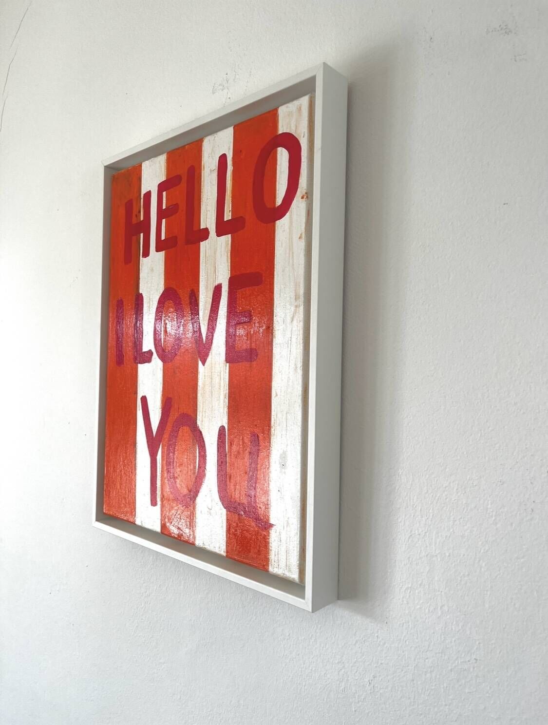 HELLO I LOVE YOU ORANGE  - Sara von Meer 1