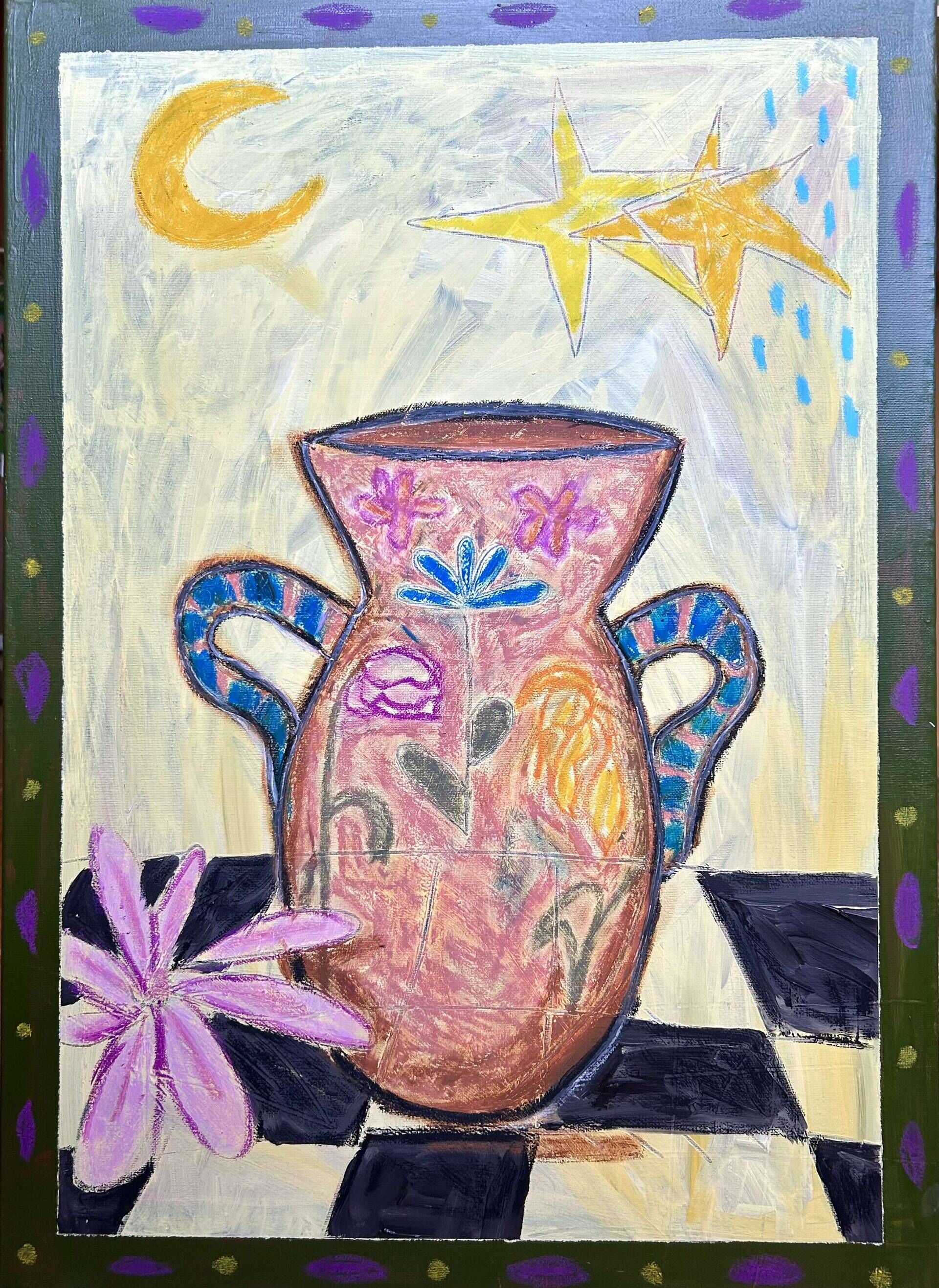 Vase unter Sternen  - Ana Carmona Hernandez 2