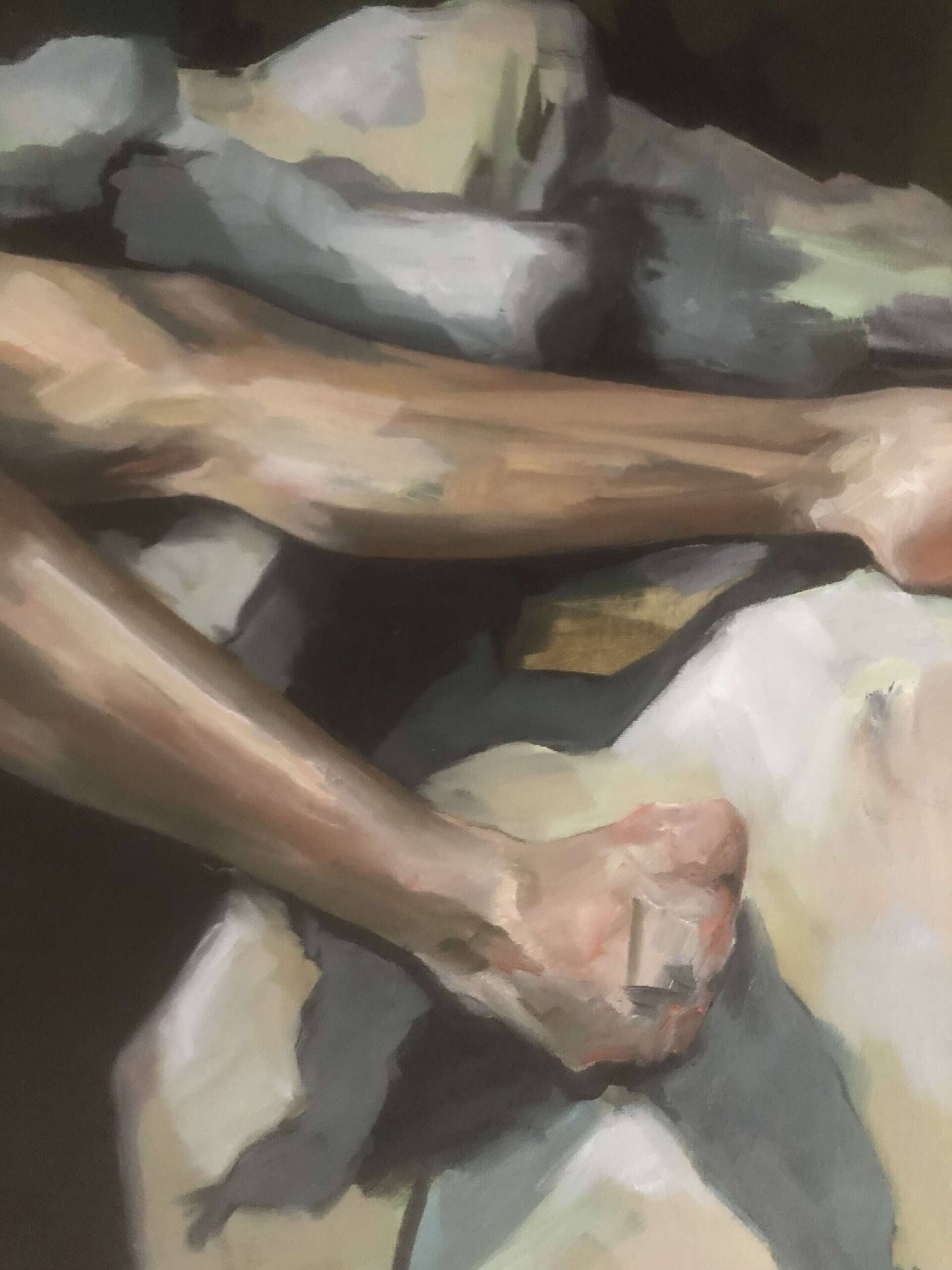 Junge auf den Felsen - Jule Marie Appel 1