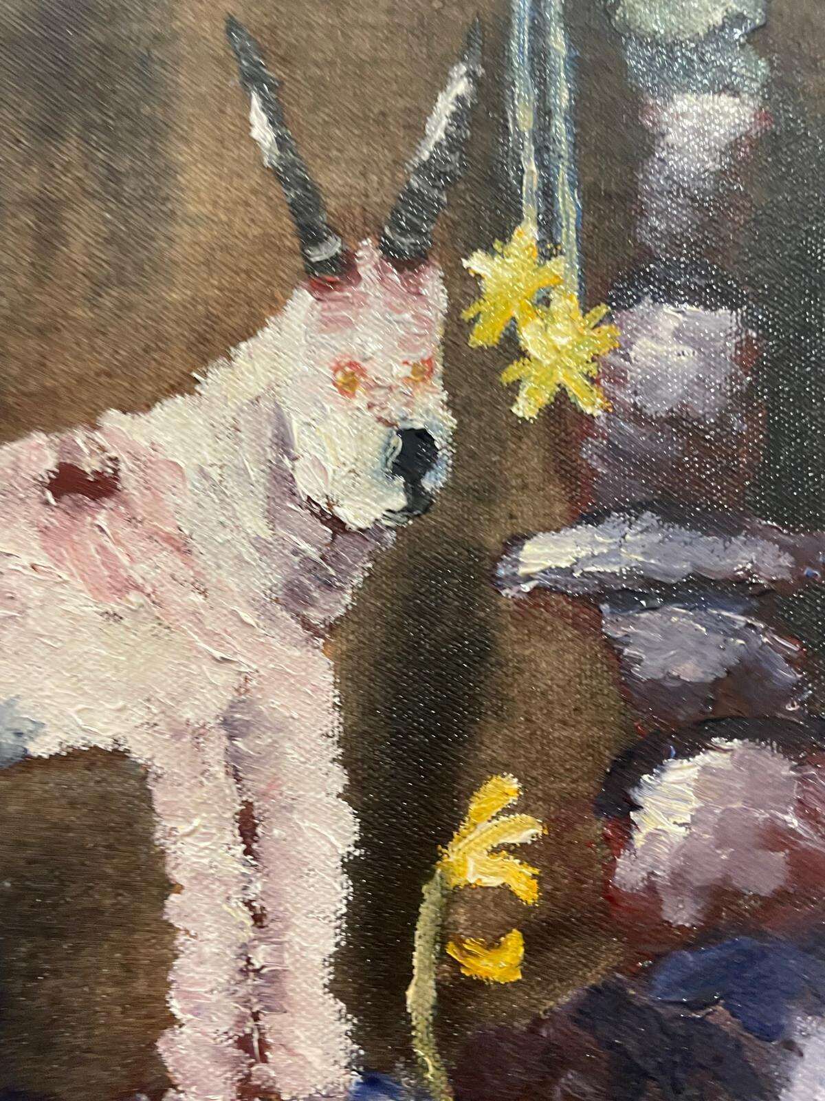 Aufopferung in Steinlandschaft - Michaela Jank 1