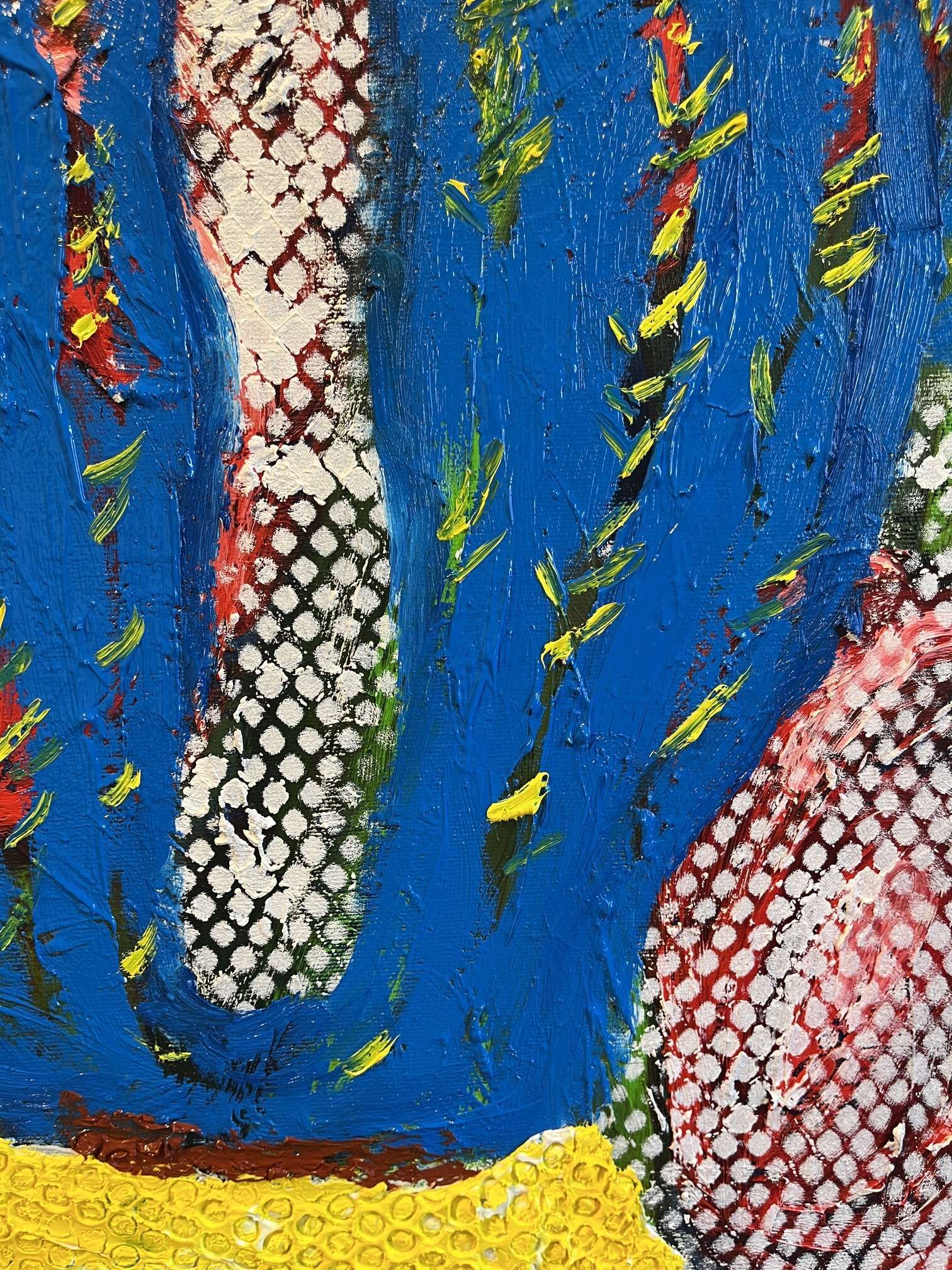 Kaktus in Blüte II - Anna Hopfensberger 1