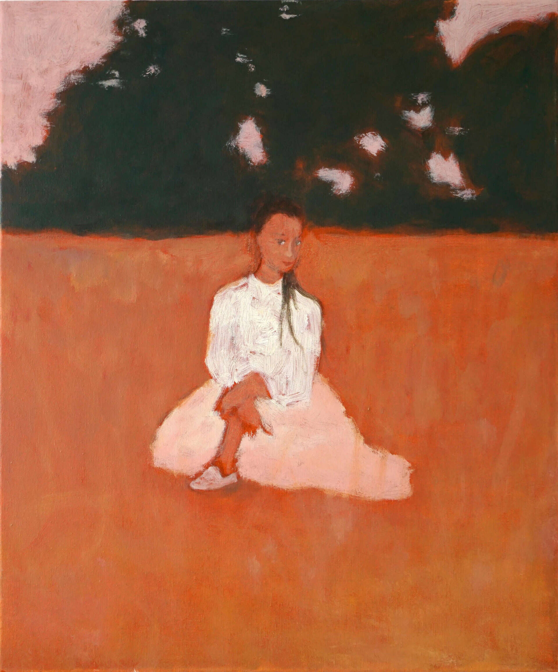 Frau auf dem Feld - Christian Herzig 1