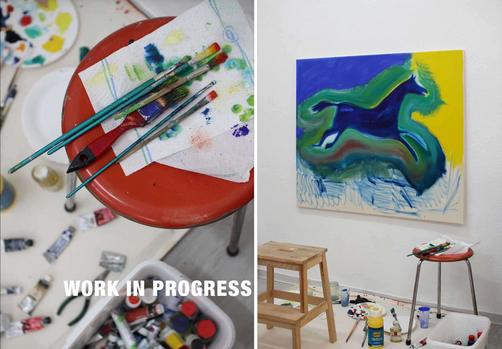 Running Horse - Jana Gruszeninks 3