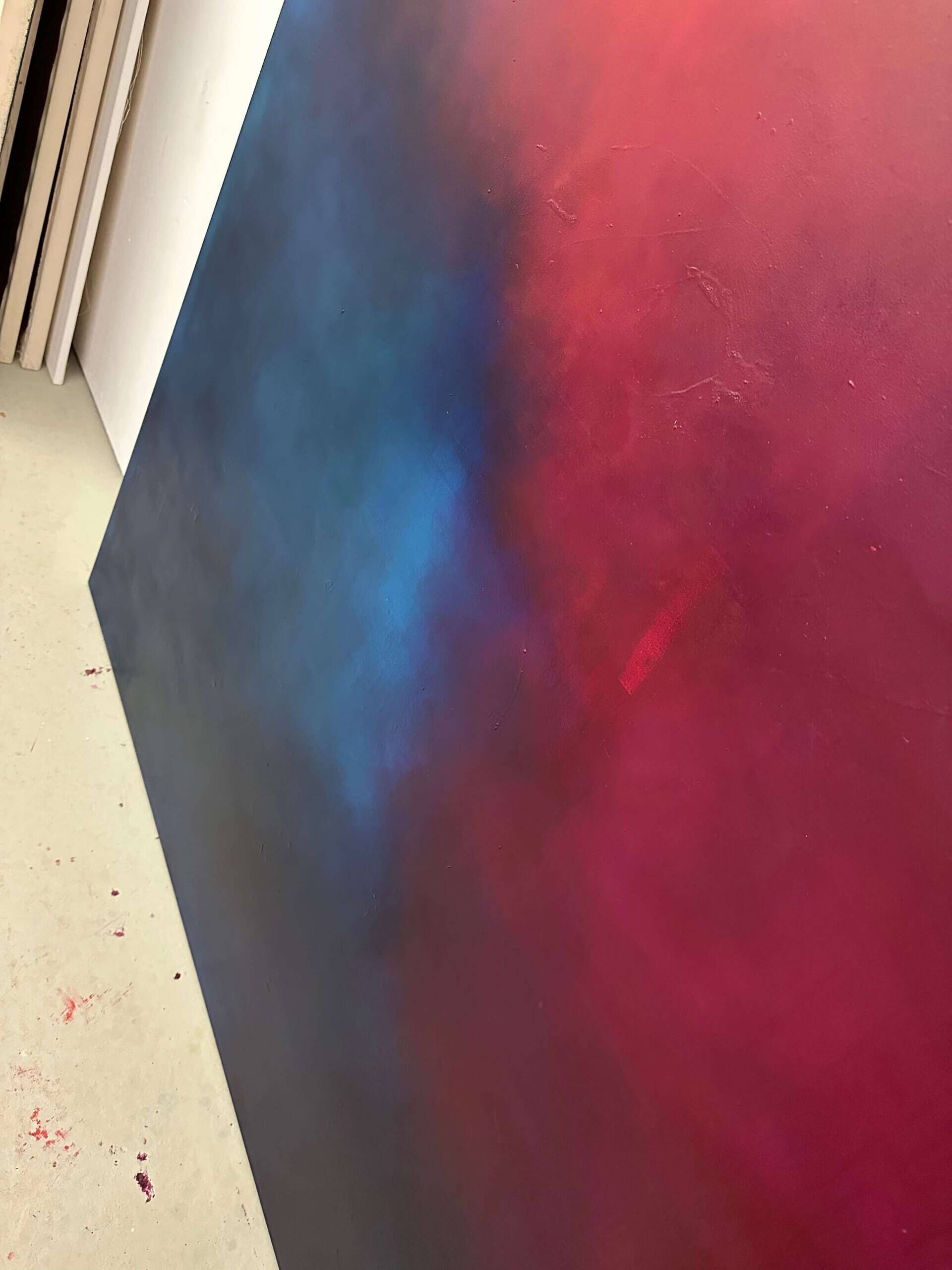 Farbbad Blaumagentagrüngelbtürkis - Antje Bockeloh 7