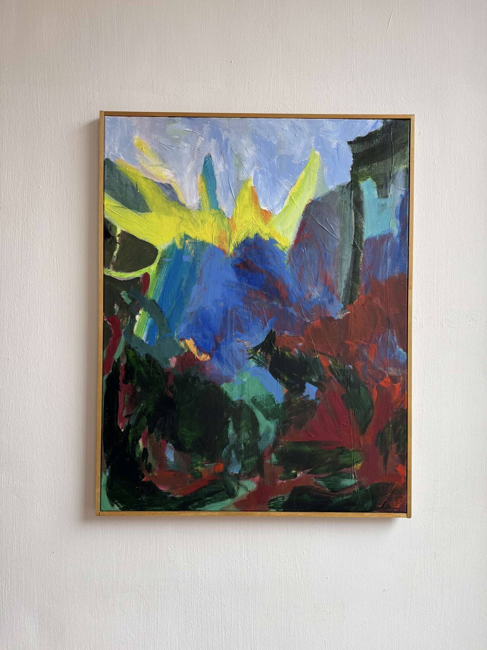 Landschaftstudie (Berge) II - Lisa Herwig 1