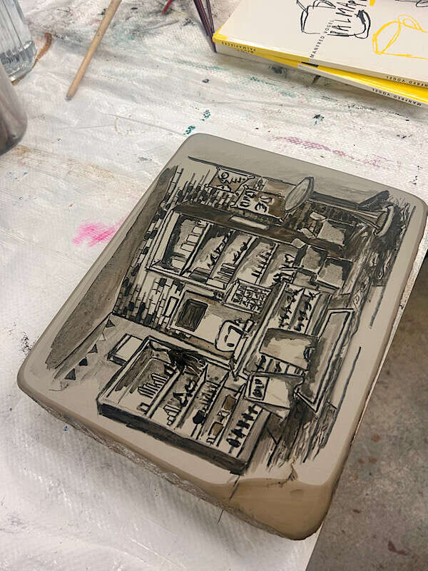 Kiosk aus Stein - Luna Stender 5