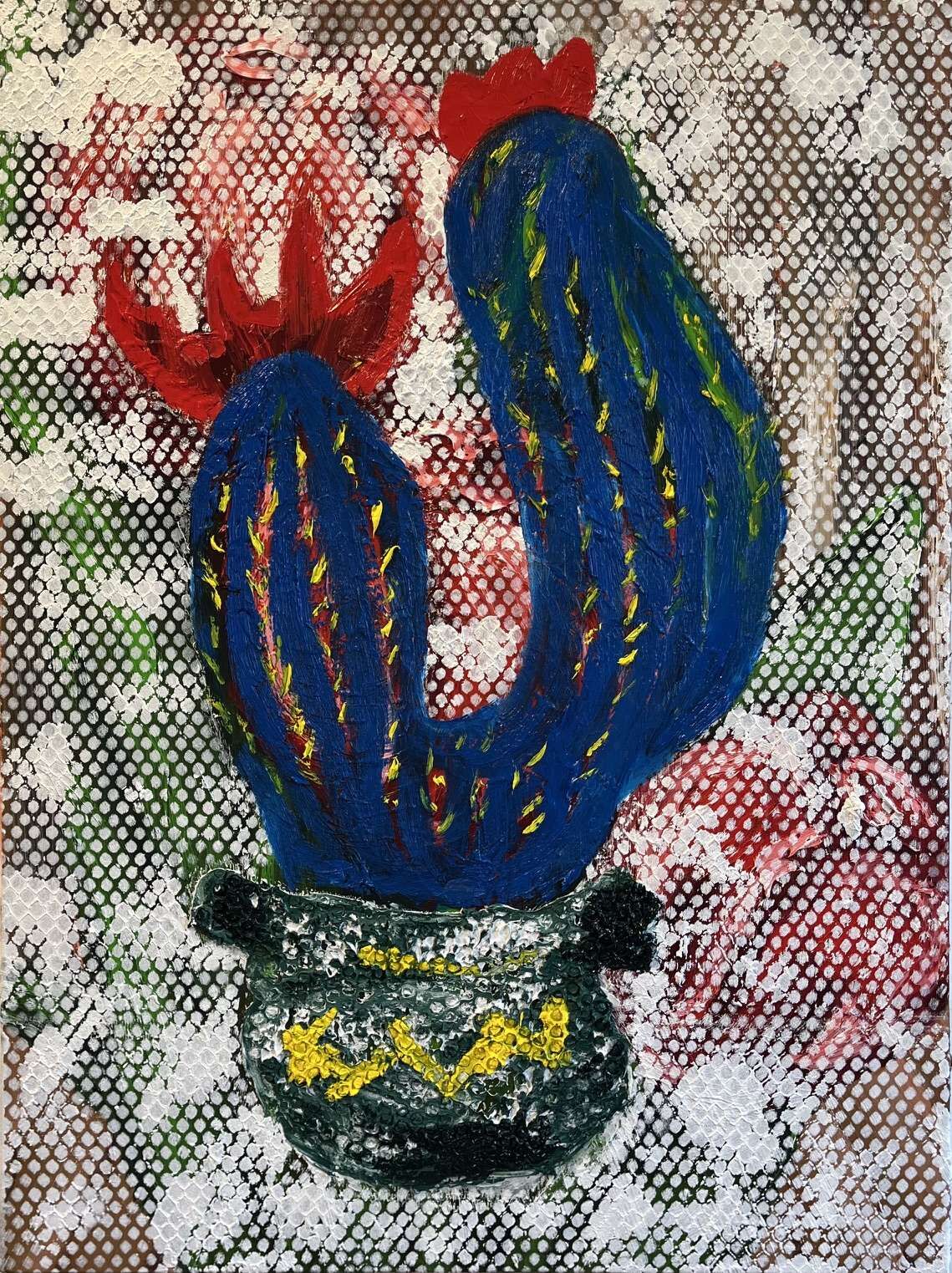Kaktus in Blüte I - Anna Hopfensberger 5