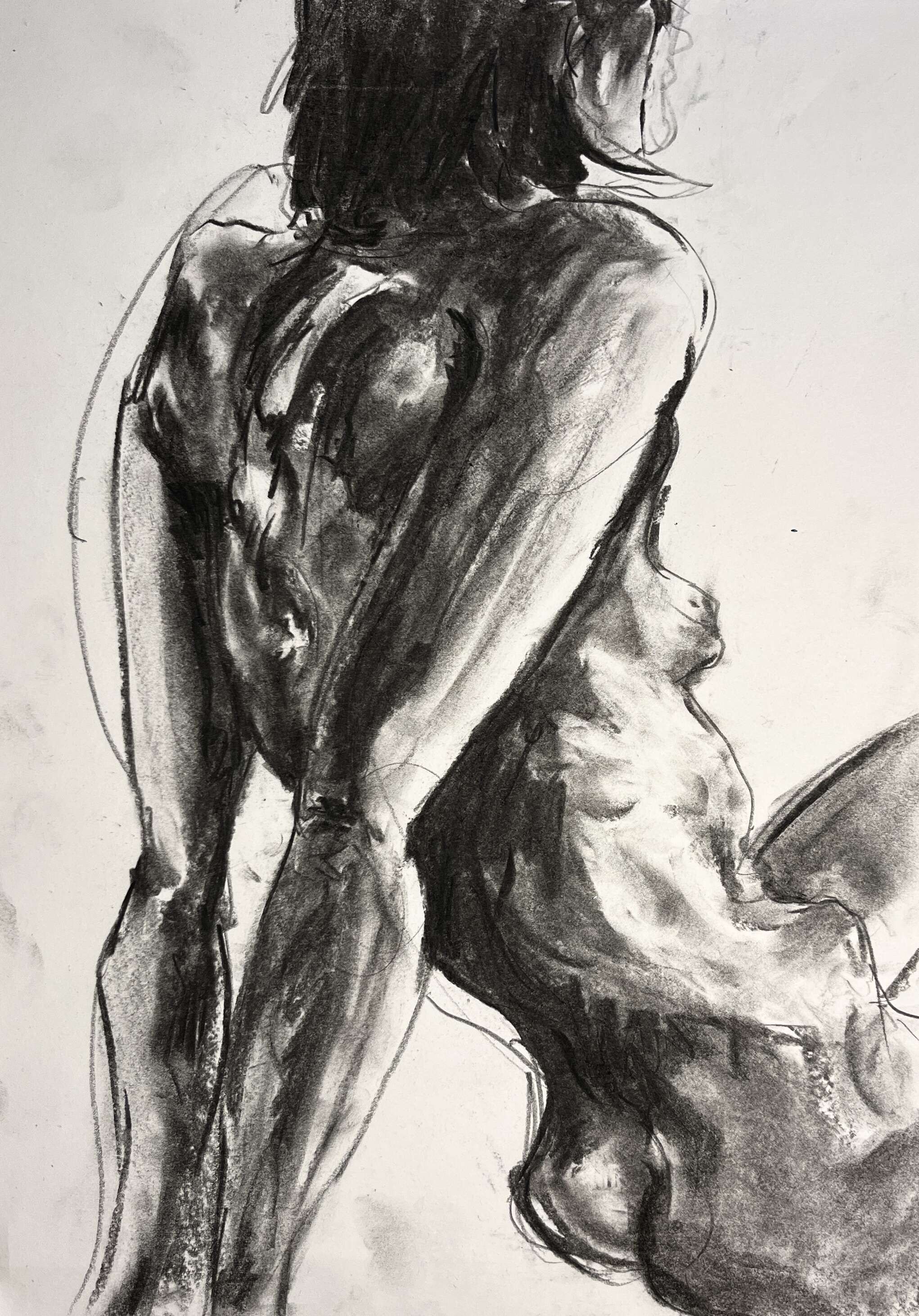 Die Sitzende II - Leon Tho Barwig 1