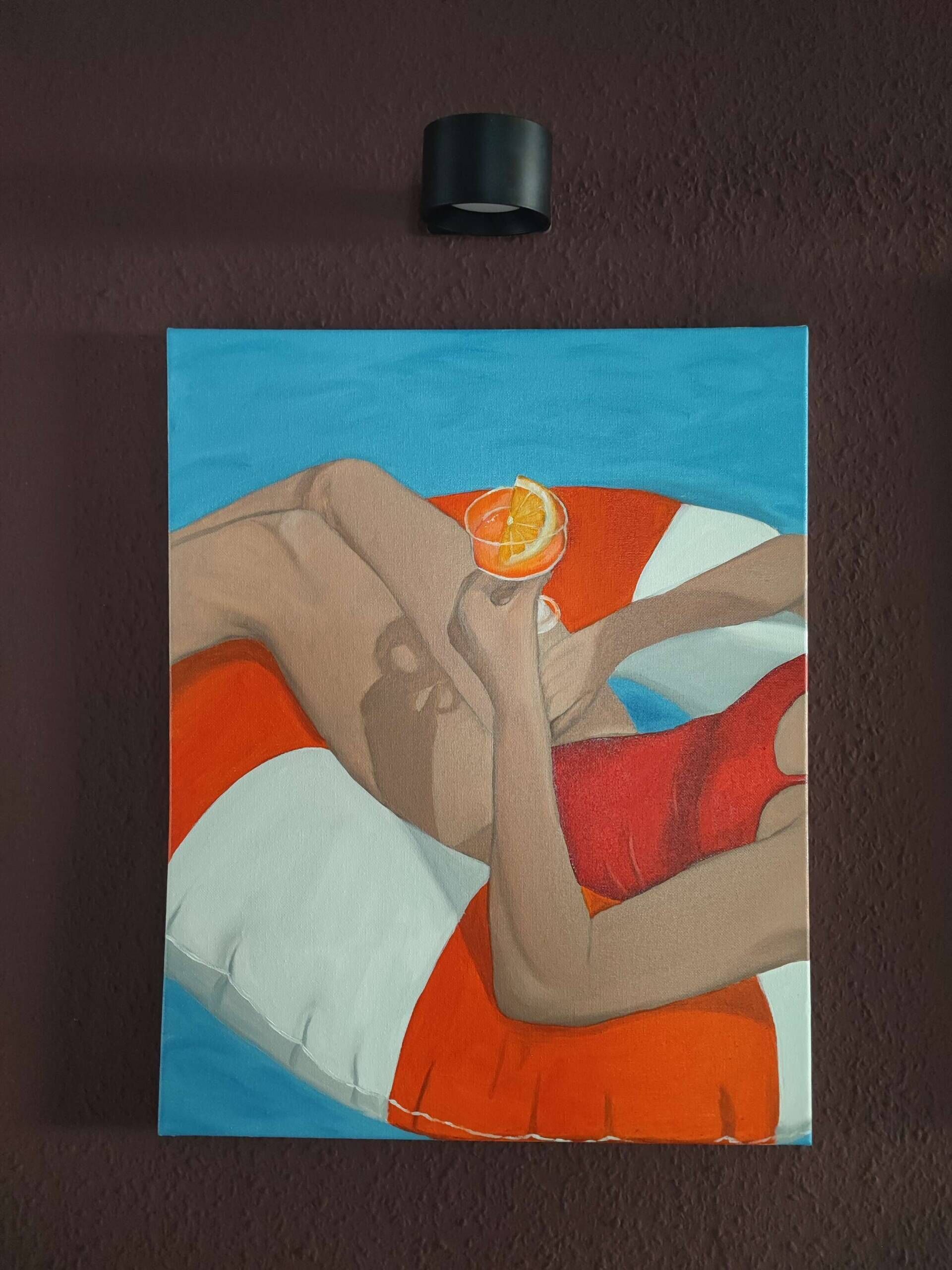 Aperol Spritz im Meer  - Alissa Knelz 3