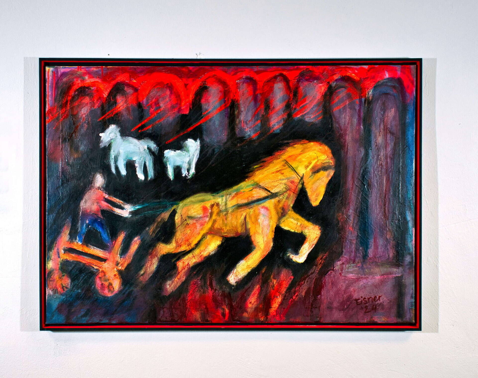 »Kapriziöse Pferde – Feuertaufe« - Alexej Eisner 1