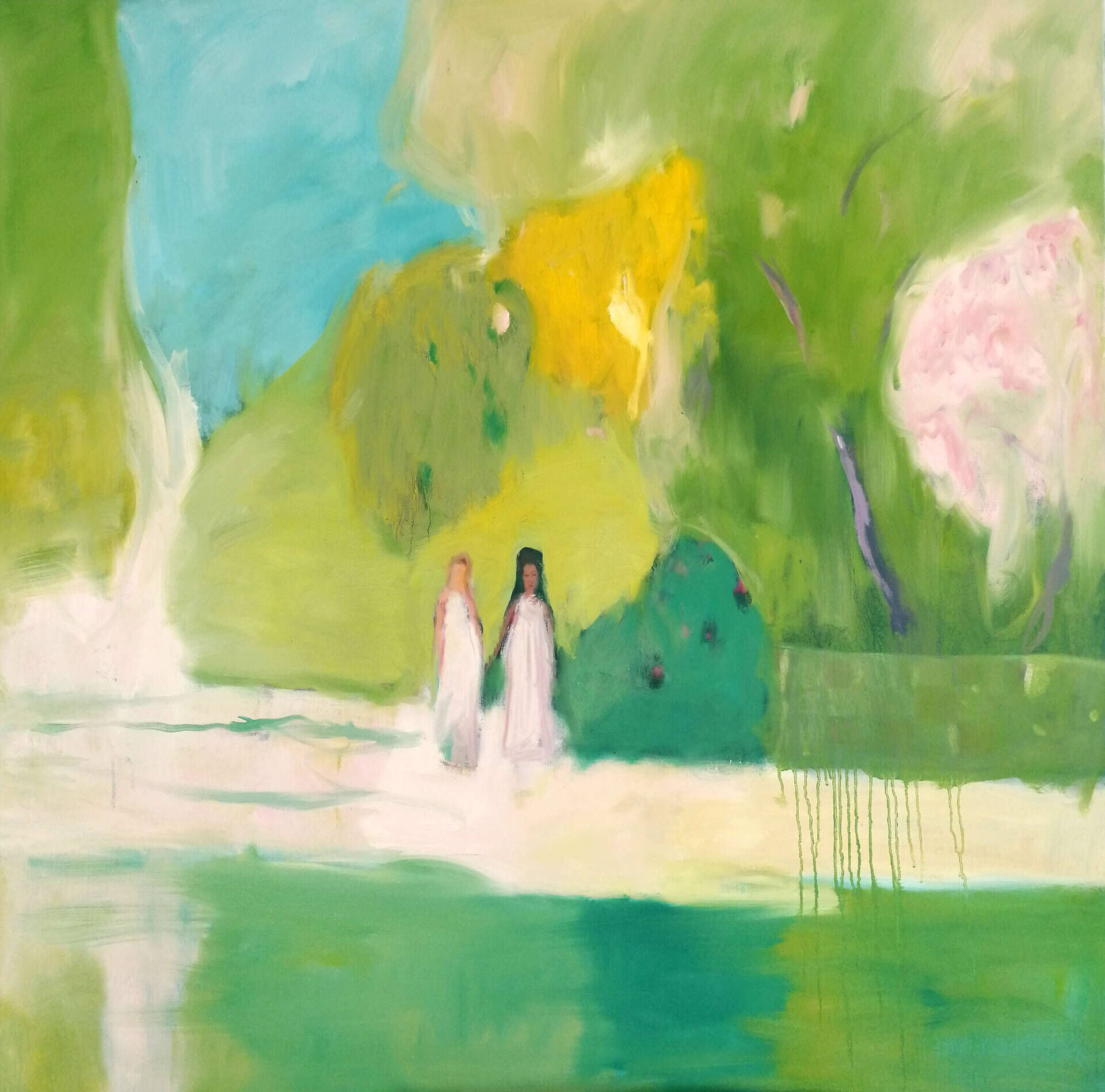 Frauen am Teich - Christian Herzig 1