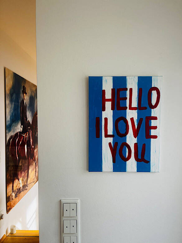 HELLO I LOVE YOU BLAU - Sara von Meer 1