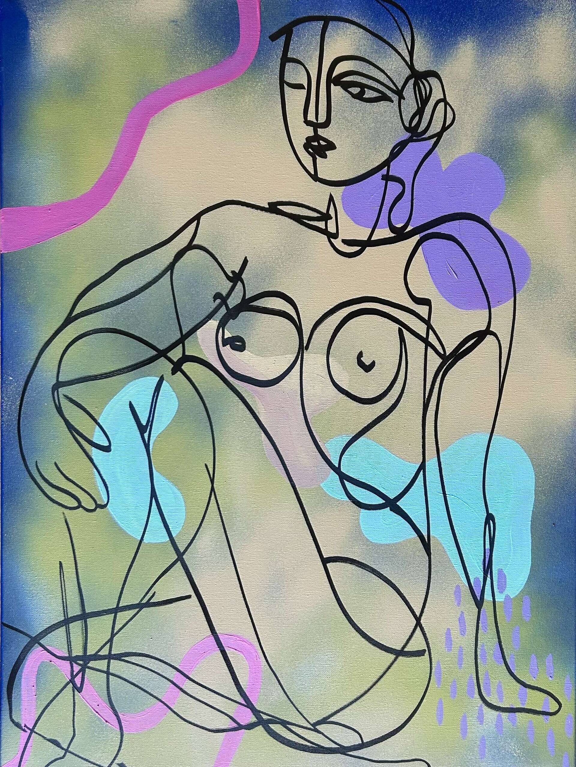 Sitzende Figur  - Ana Carmona Hernandez 1