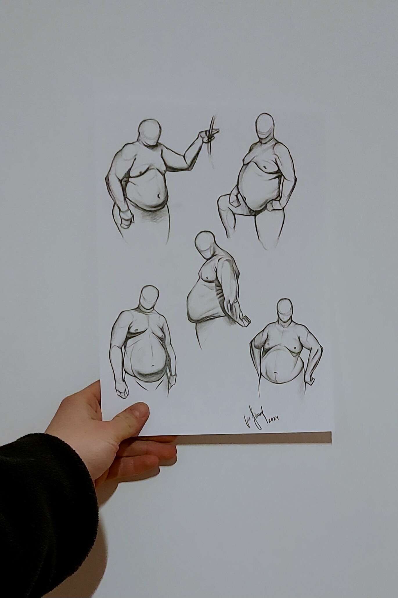 Aktstudien eines Mannes - Alexander Straub 4