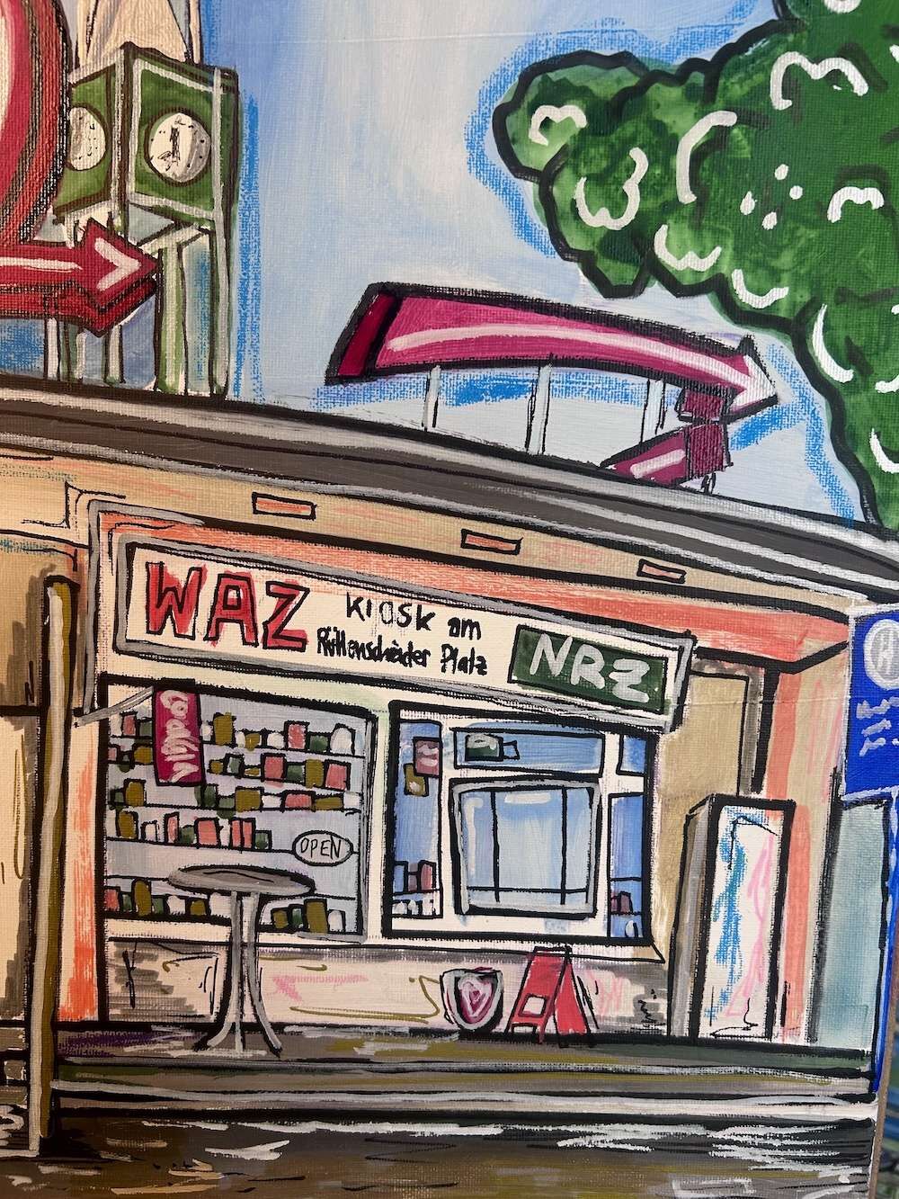 Kiosk am Rüttenscheider Platz - Luna Stender 4