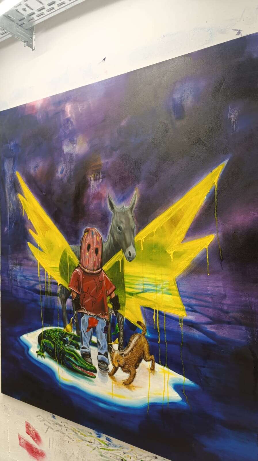 Die Crew im Eisödland - Felix Dörrenbecher 1