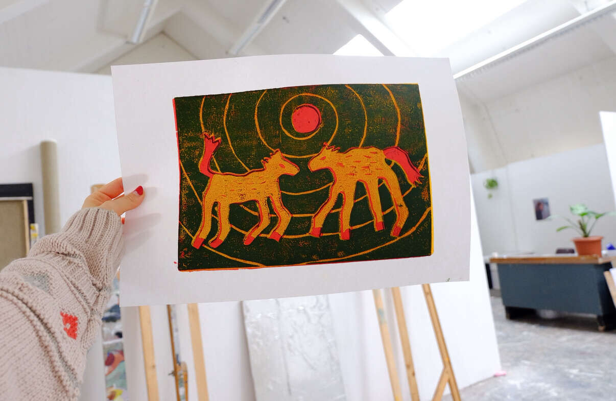 Pferde im Mondschein - Anna Leisner 1