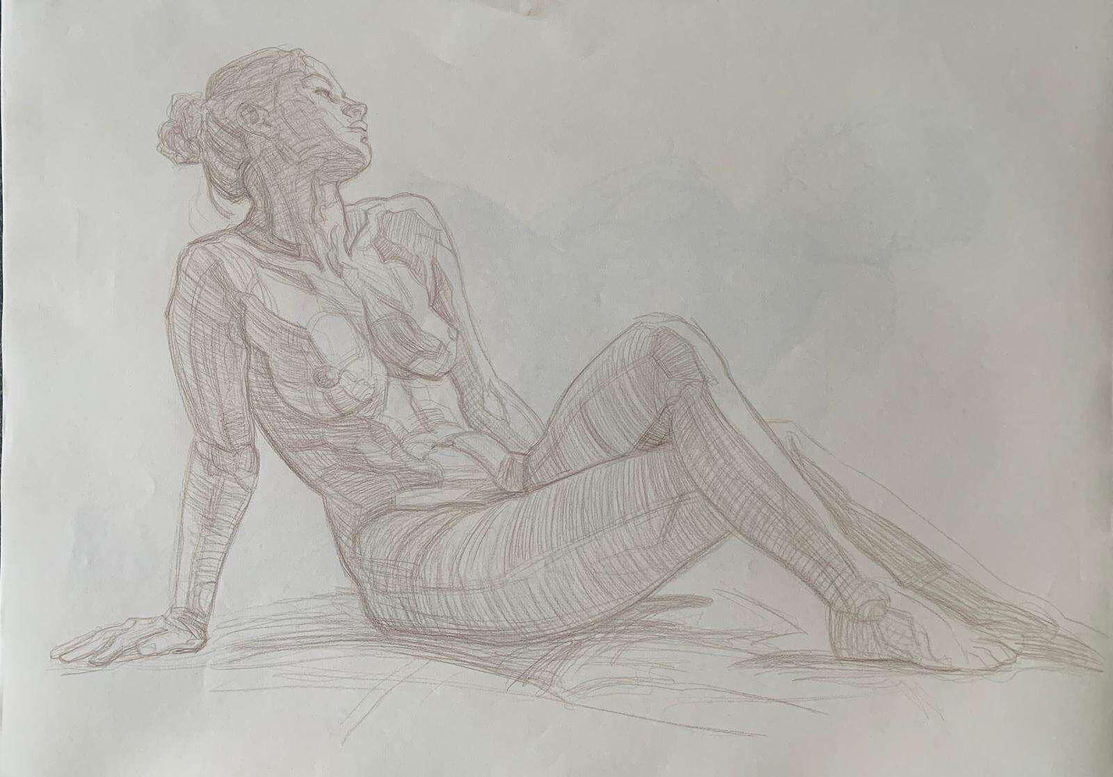 Sitzender Akt I - Sebastian Lorenz 1