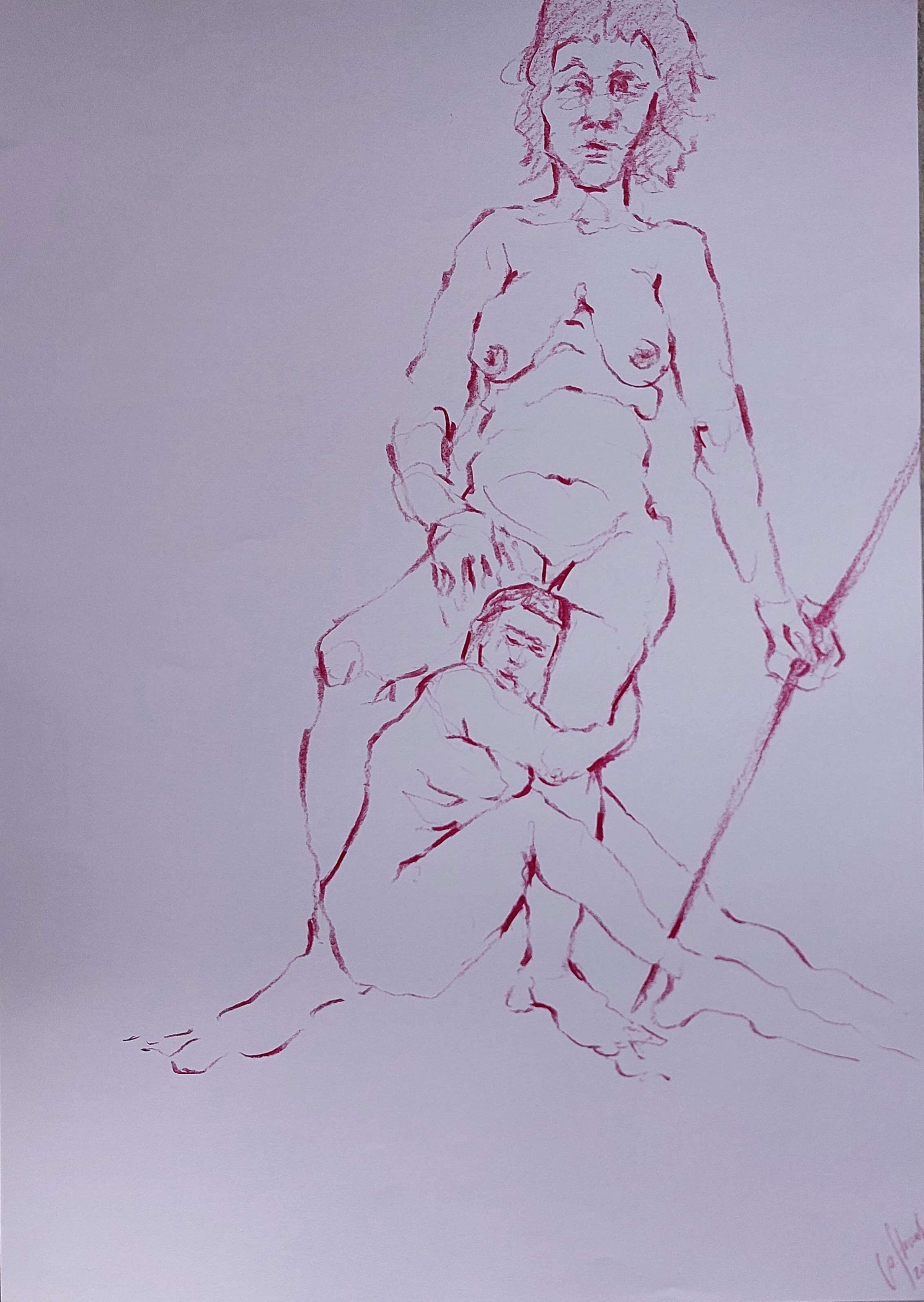 weibliche Aktfiguren - Alexander Straub 1