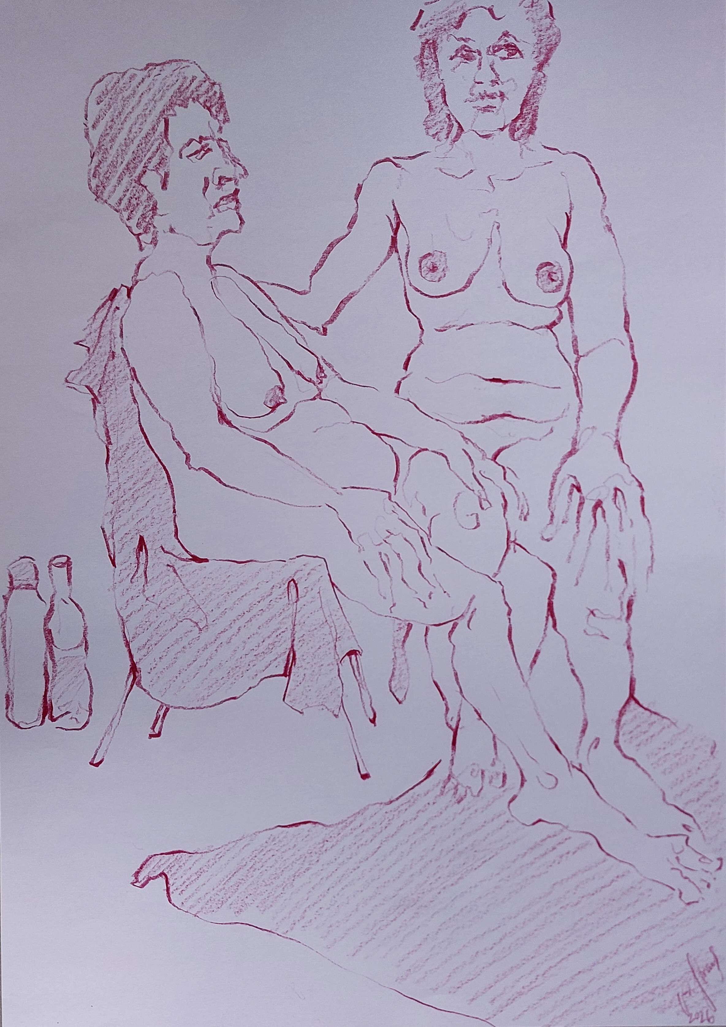 weibliche Aktfiguren - Alexander Straub 1