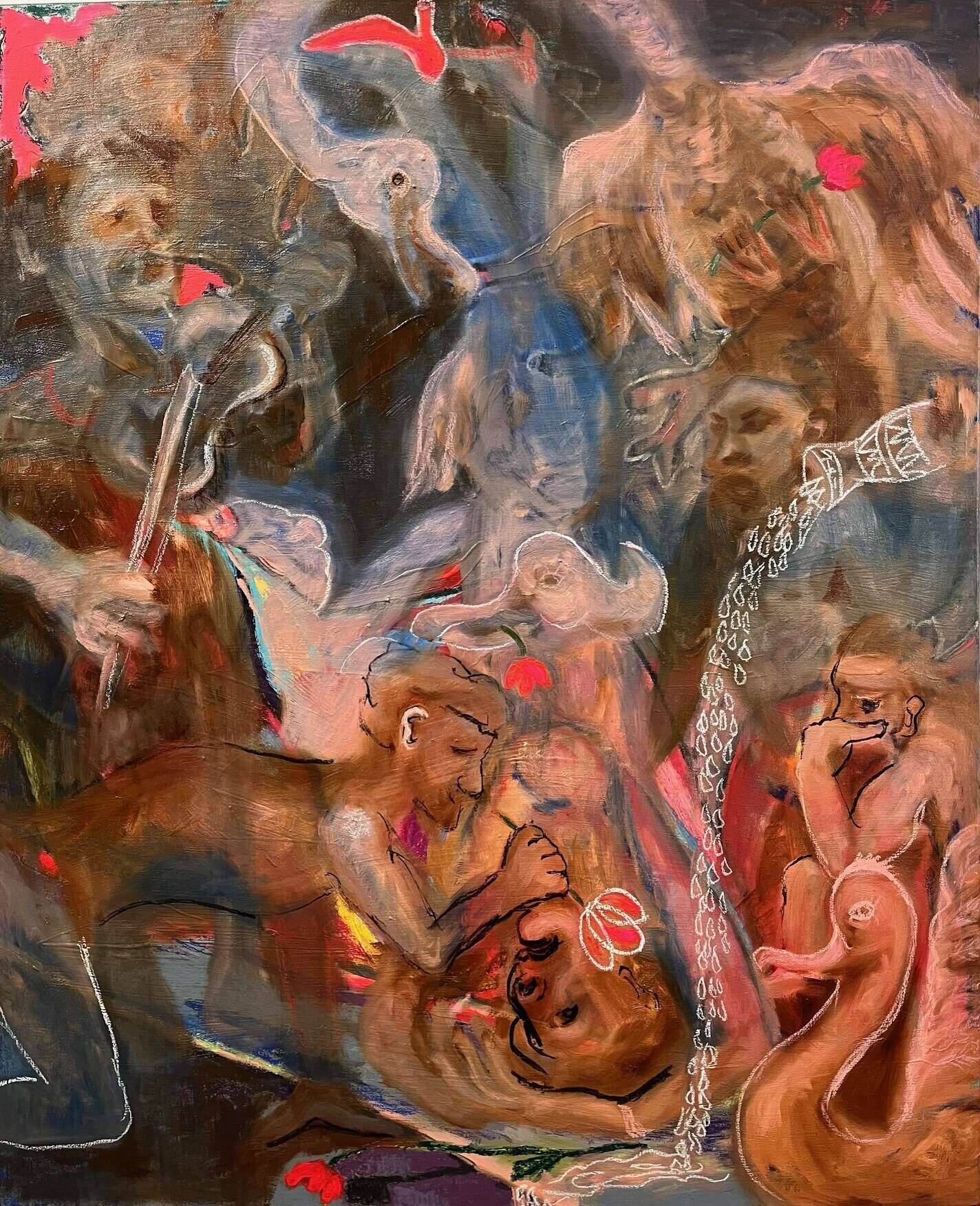 The crowd  - Anna Hopfensberger 1