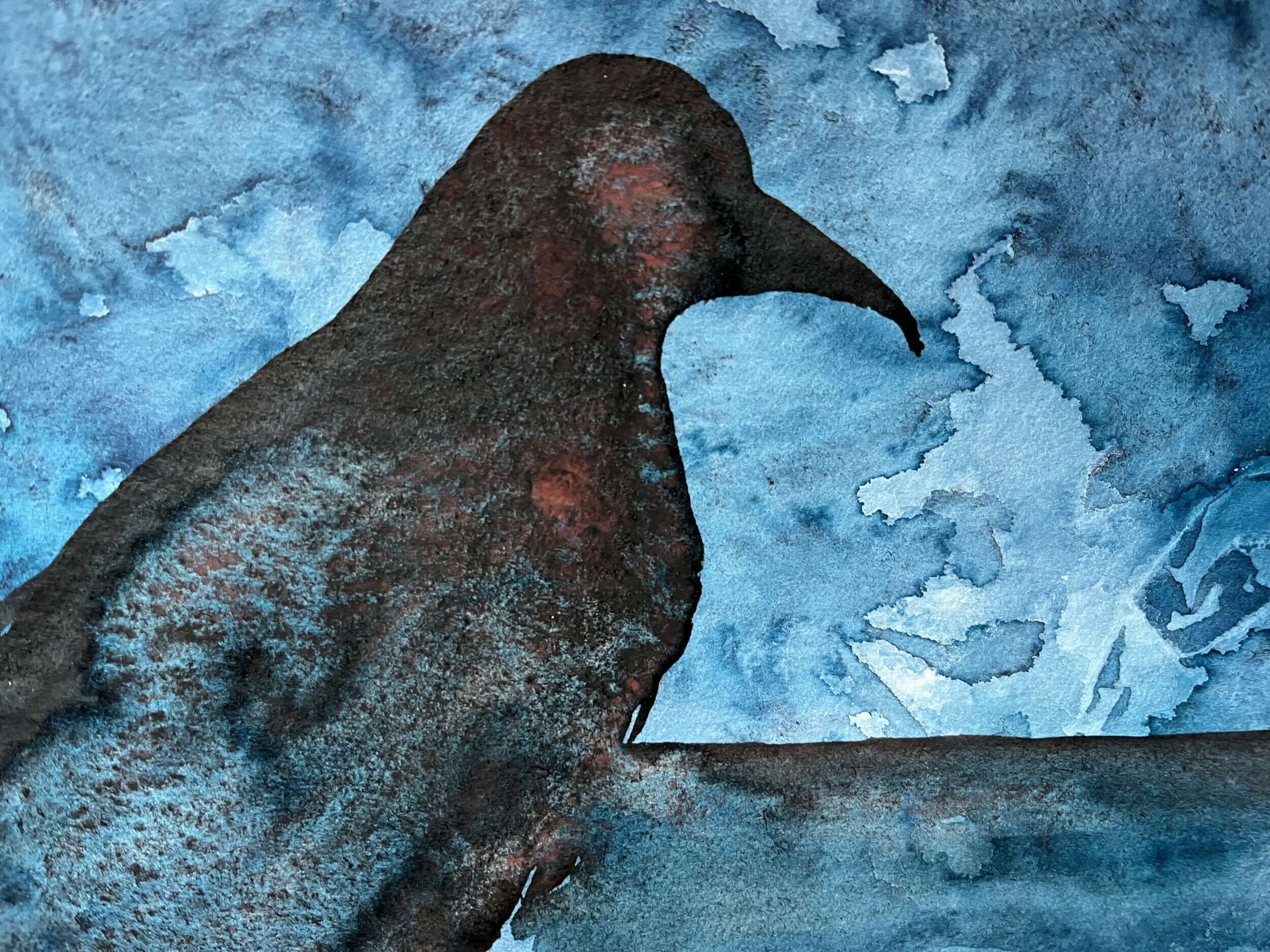 Crow on the tree - I saw 3