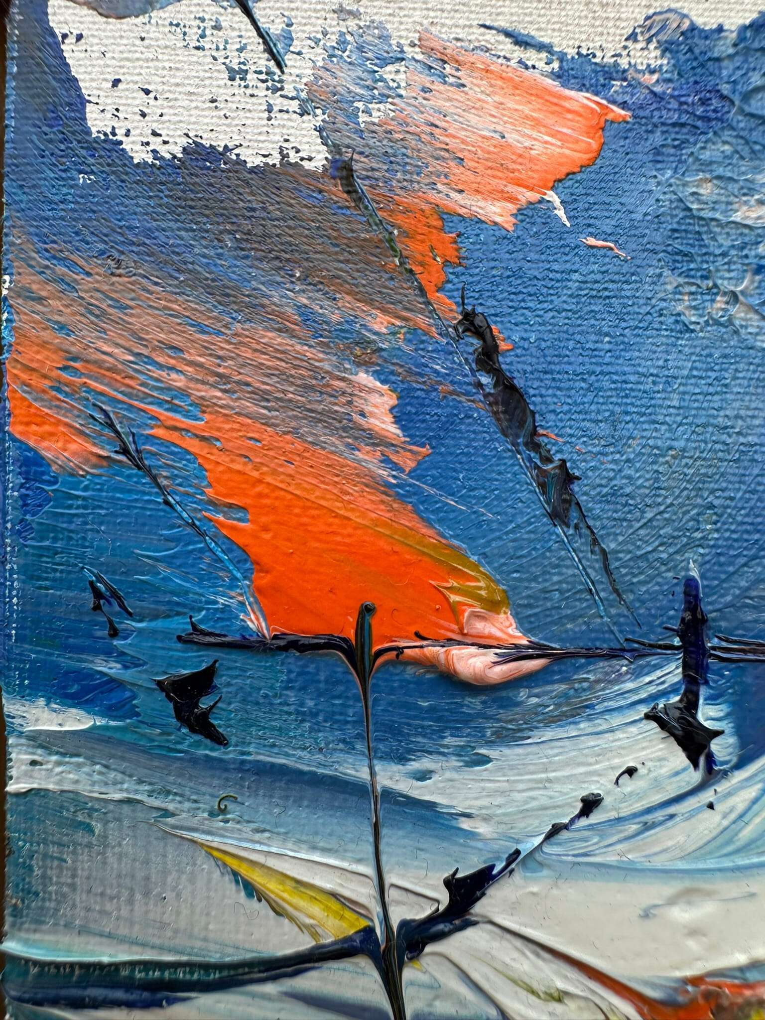 Abends am Bahnhof - Noah Rennebaum 2