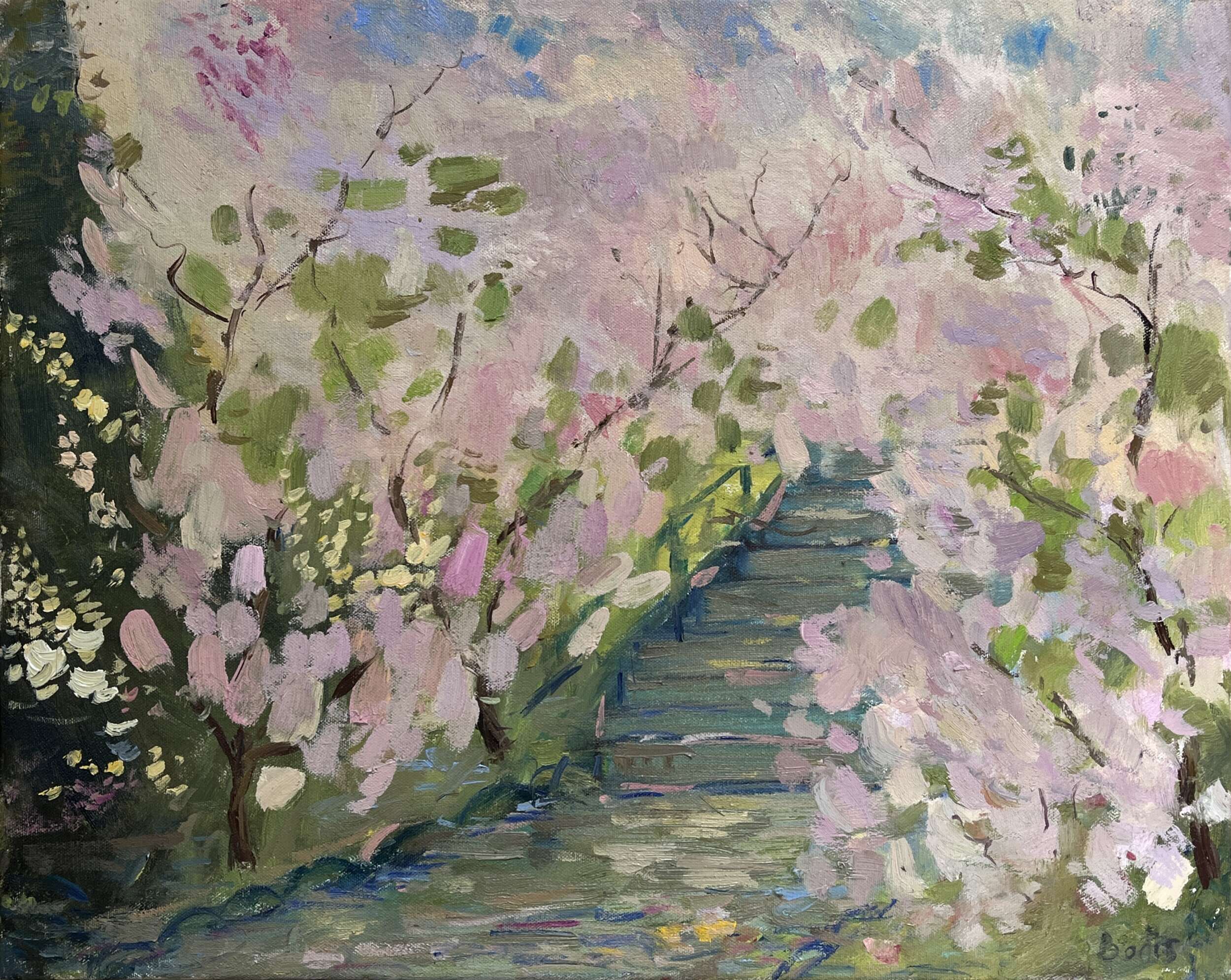 Flowering garden - Bohdan  Dobrivskyi  1