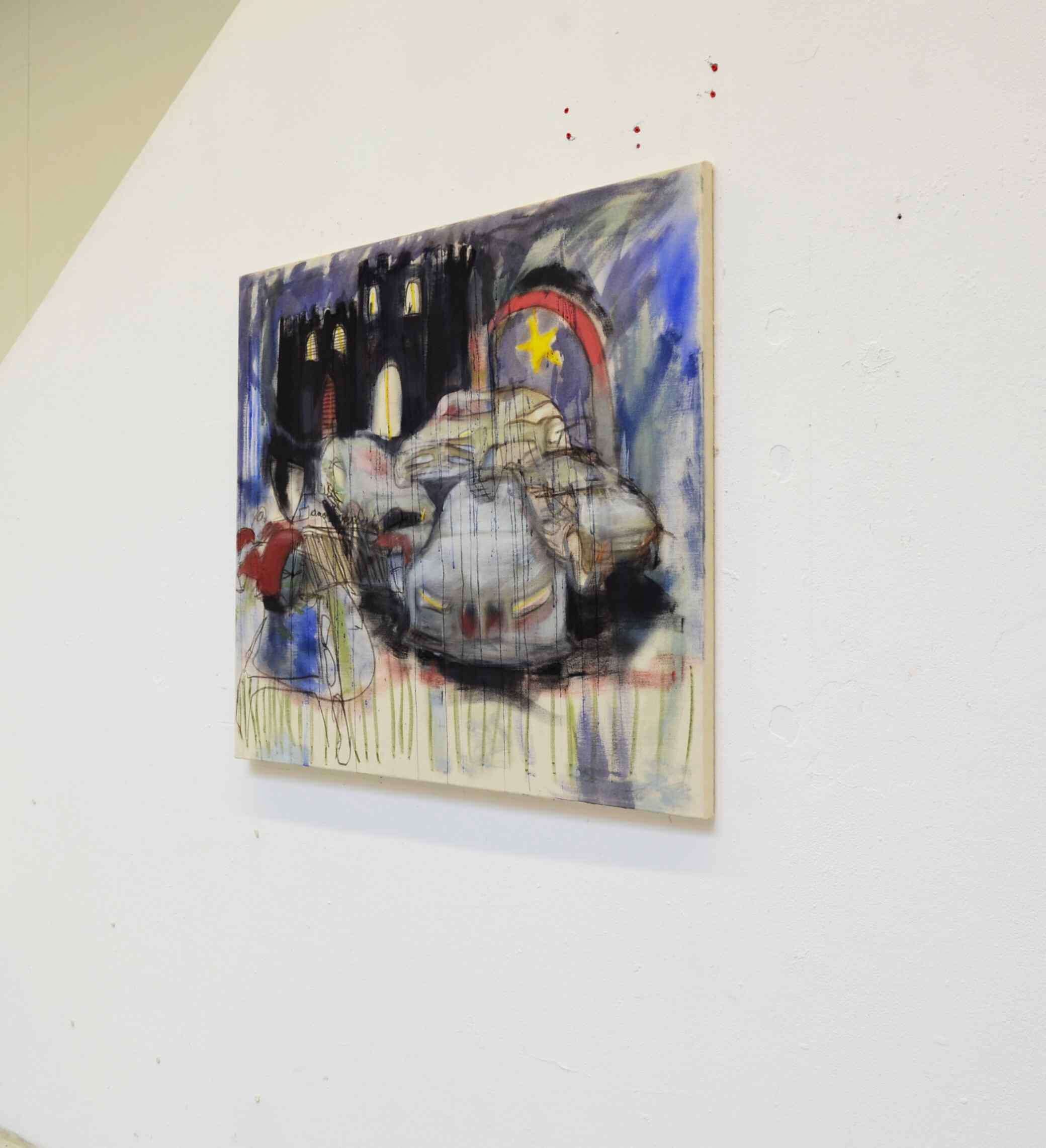 Abends vor der Burgeinfahrt - Emilia Clio 5