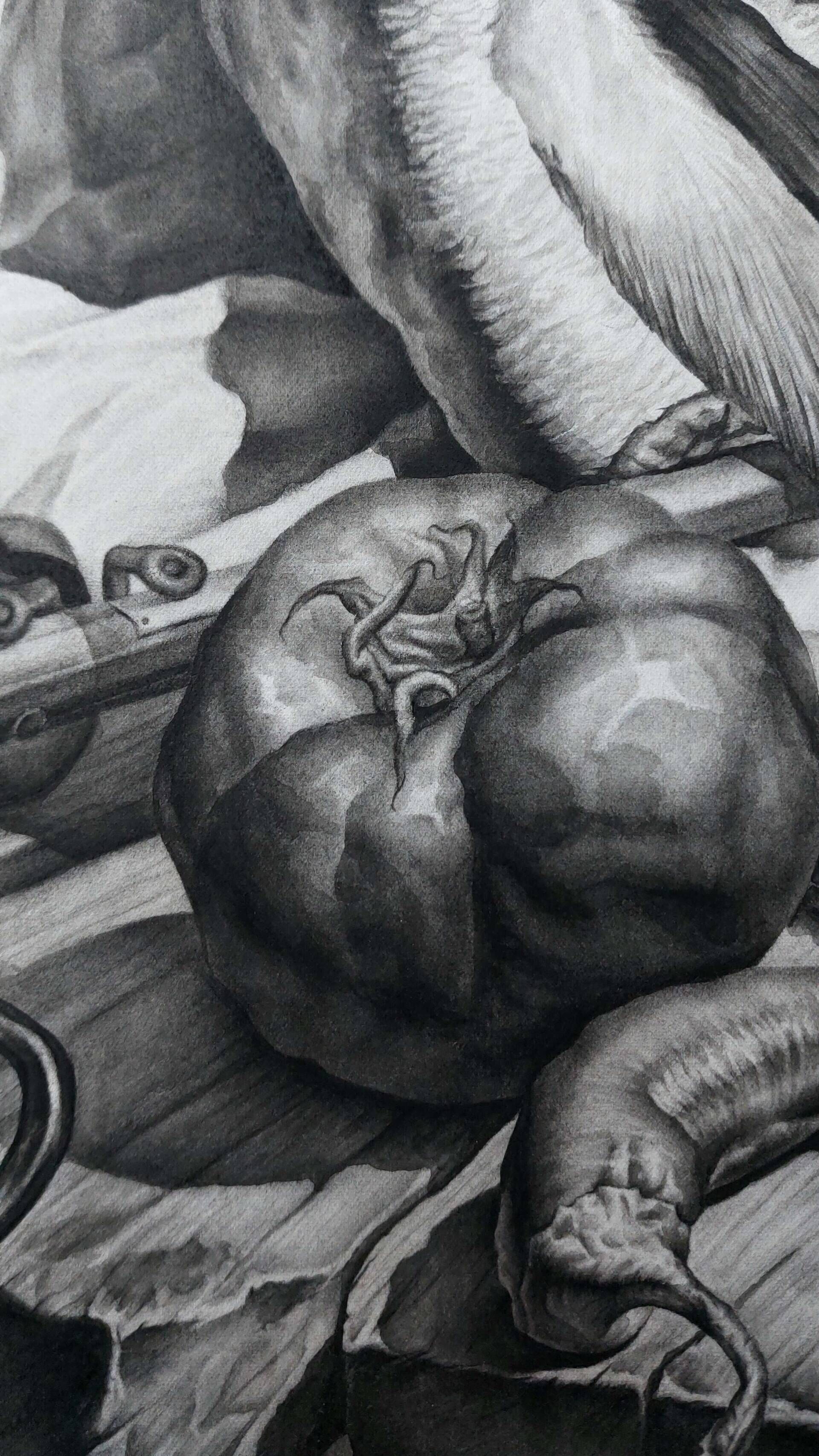 Stillleben mit Fischkopf - Alexander Straub 3