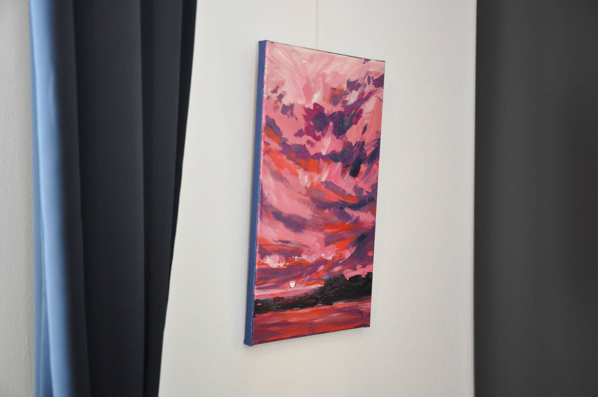 Wolkenlandschaft magenta - Melissa Faltermeier 1