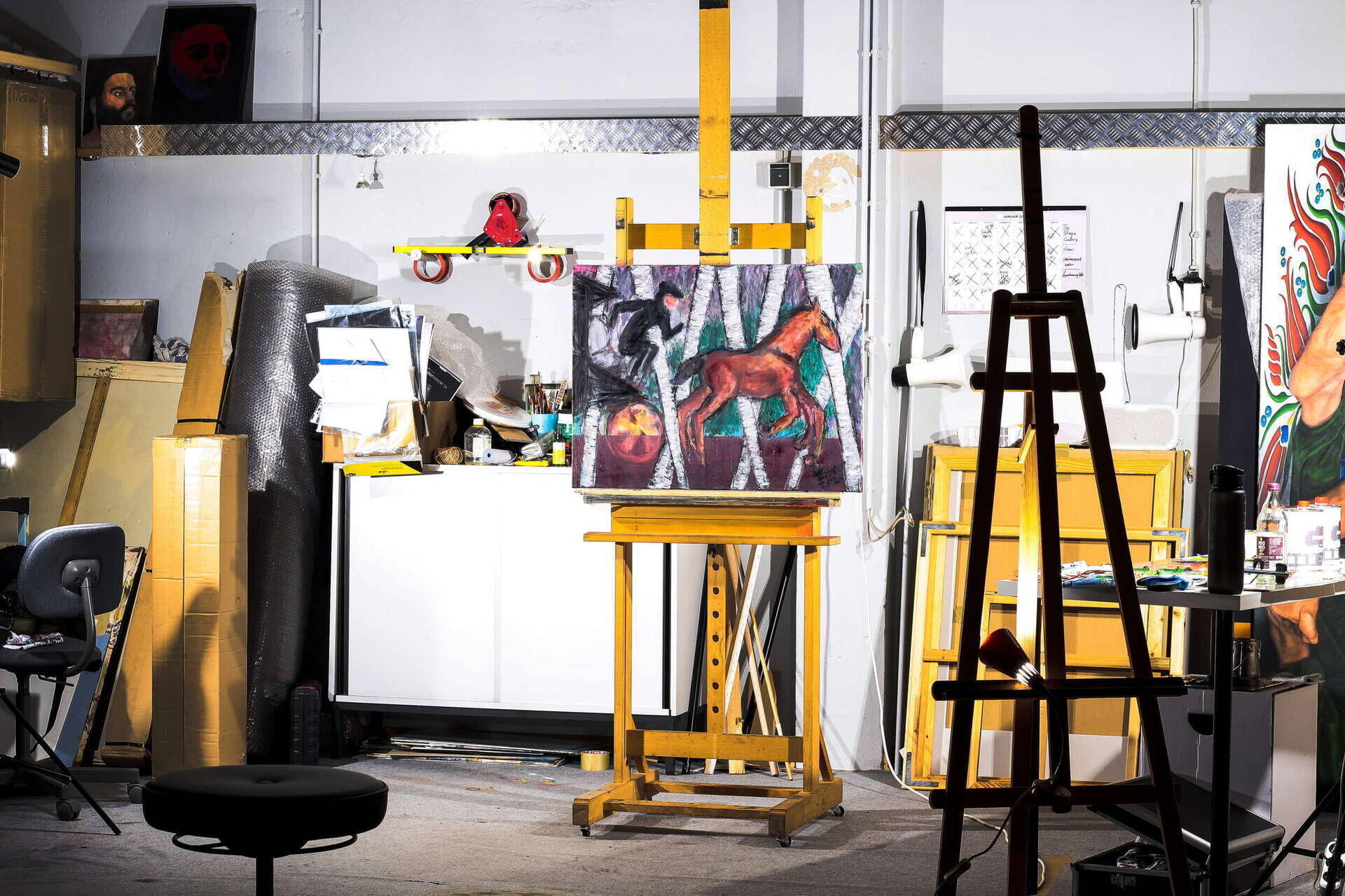 »Kapriziöse Pferde – Birkenwald« - Alexej Eisner 3