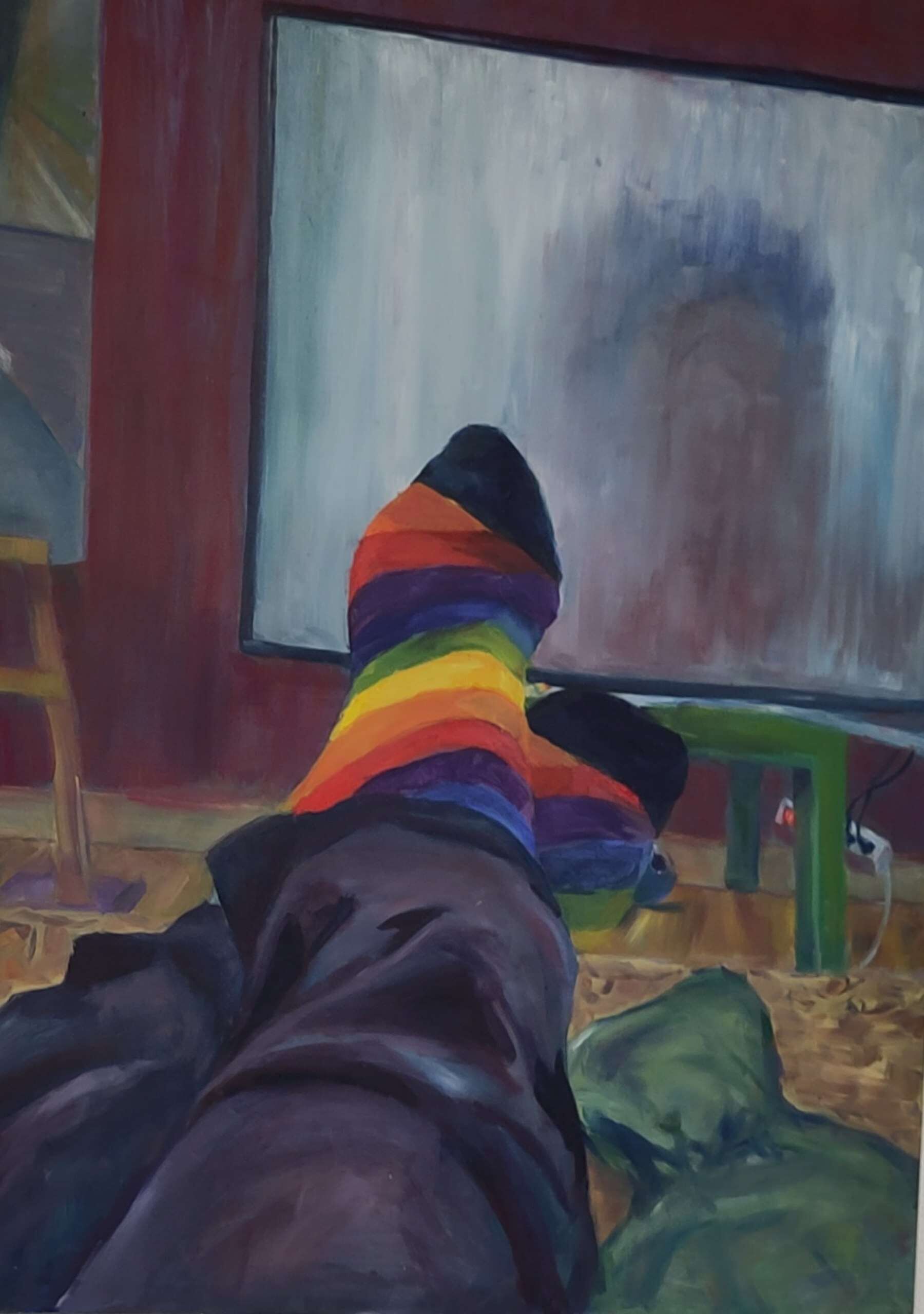 Rainbow Socks 2 - Merle Renkl 1