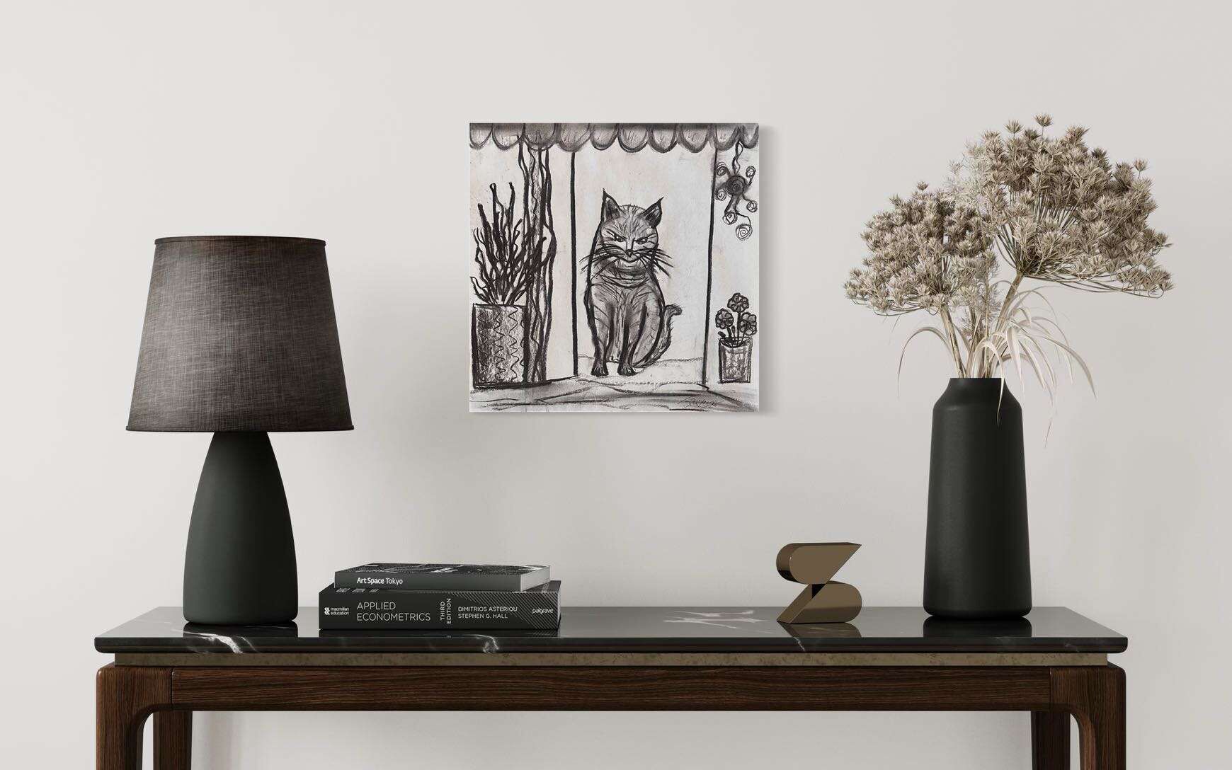Die wachsame Katze - Martina  Schepperle  6
