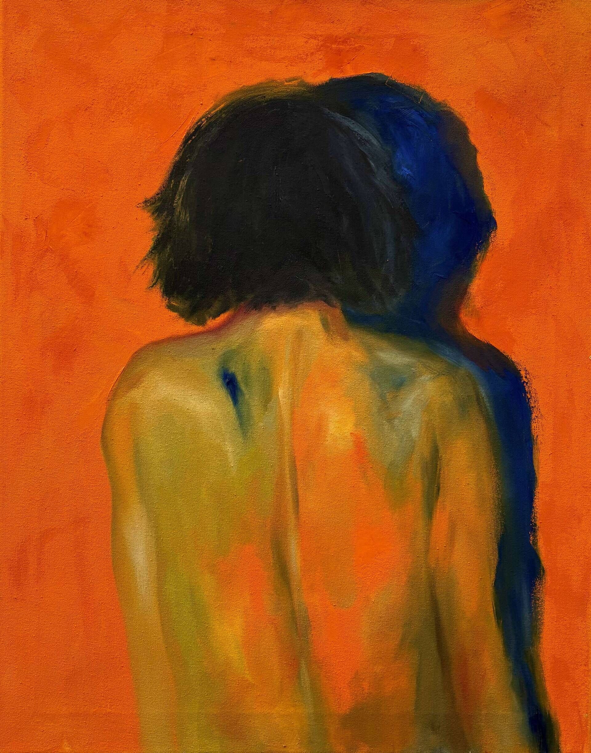 Orange Blues Nr.3 - Mersedeh Sharifi 1