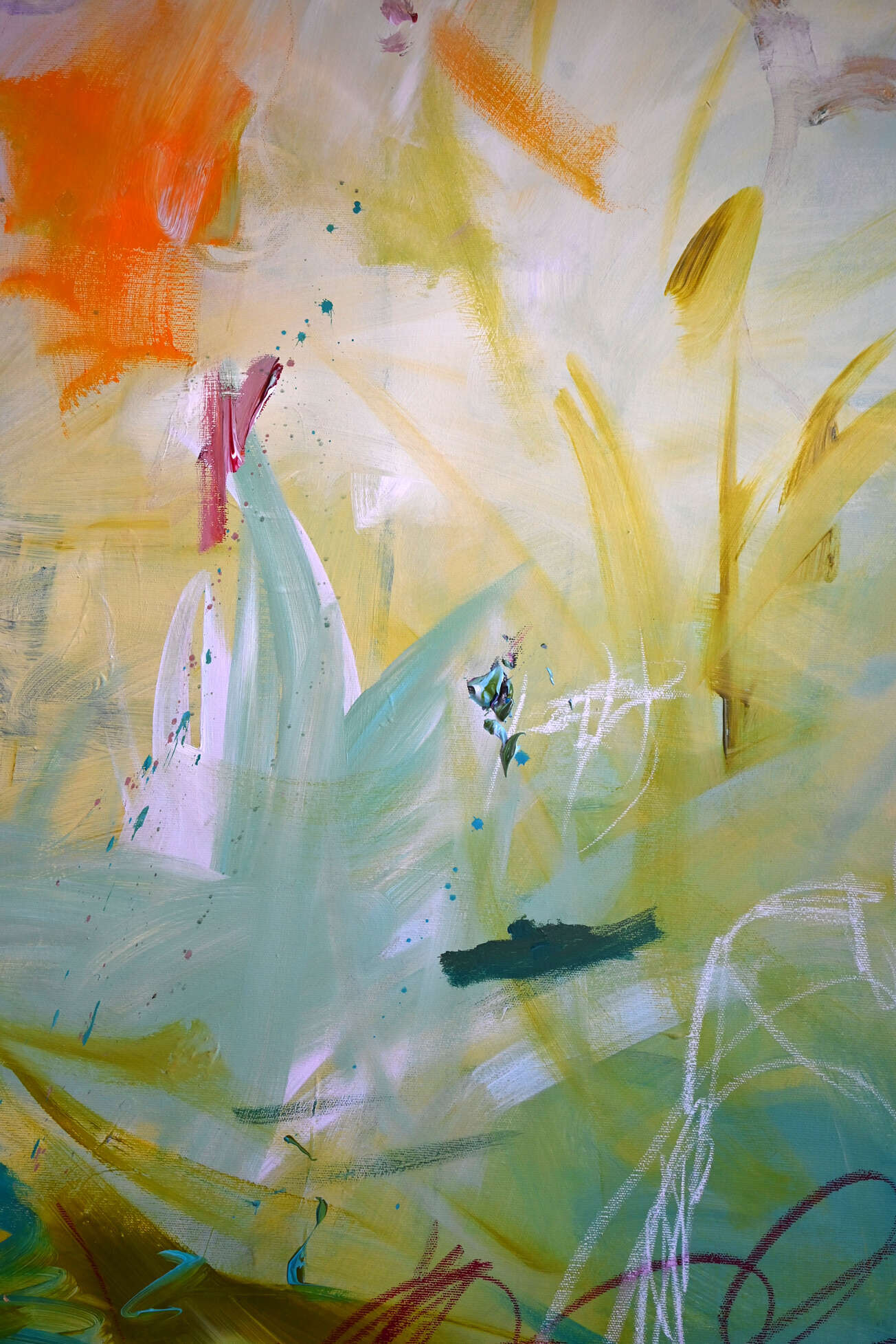 Abstraktes Bild mit Maus - Christian Herzig 3