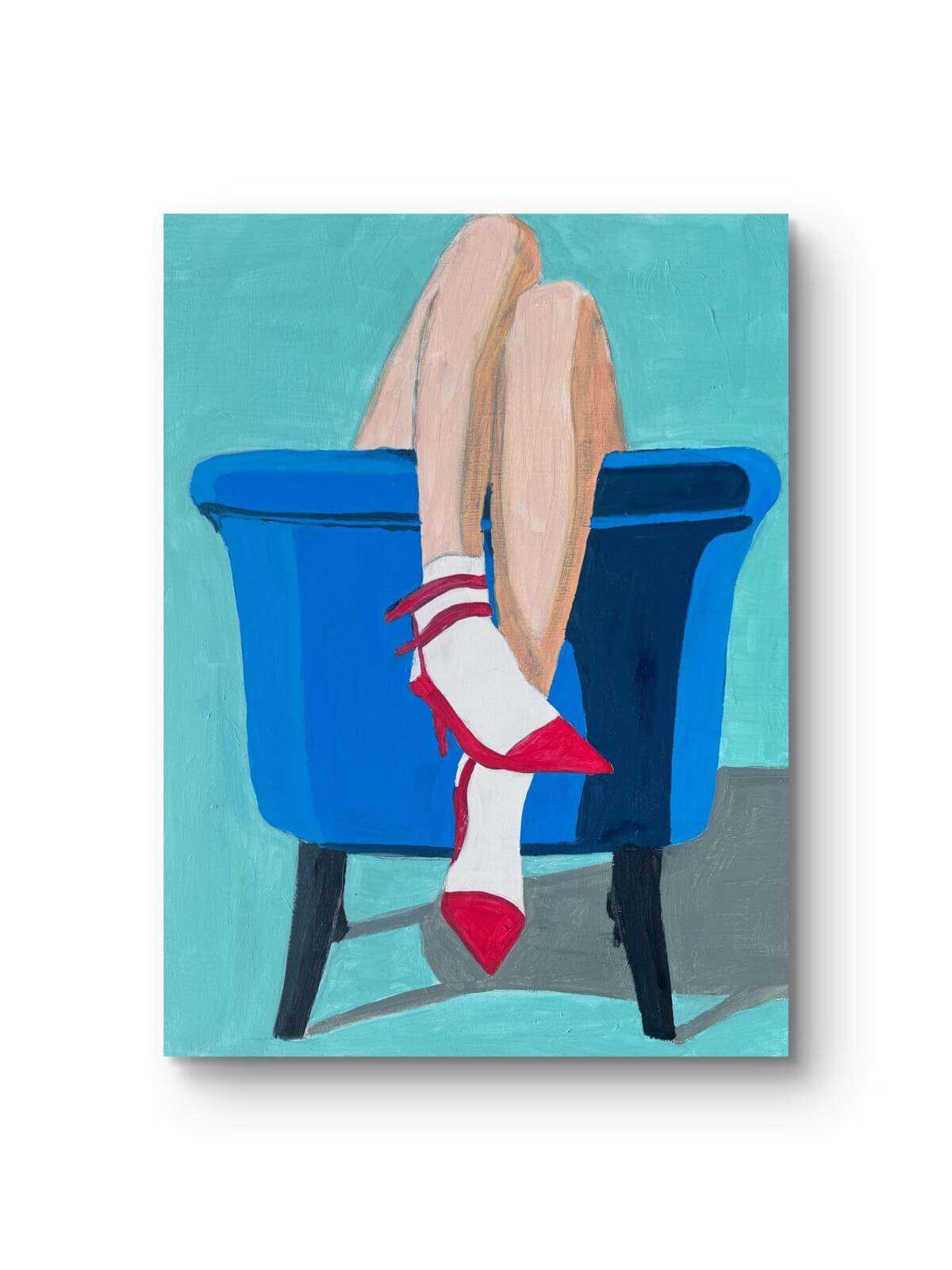 BLUE SHOES - Sybille Stein 2