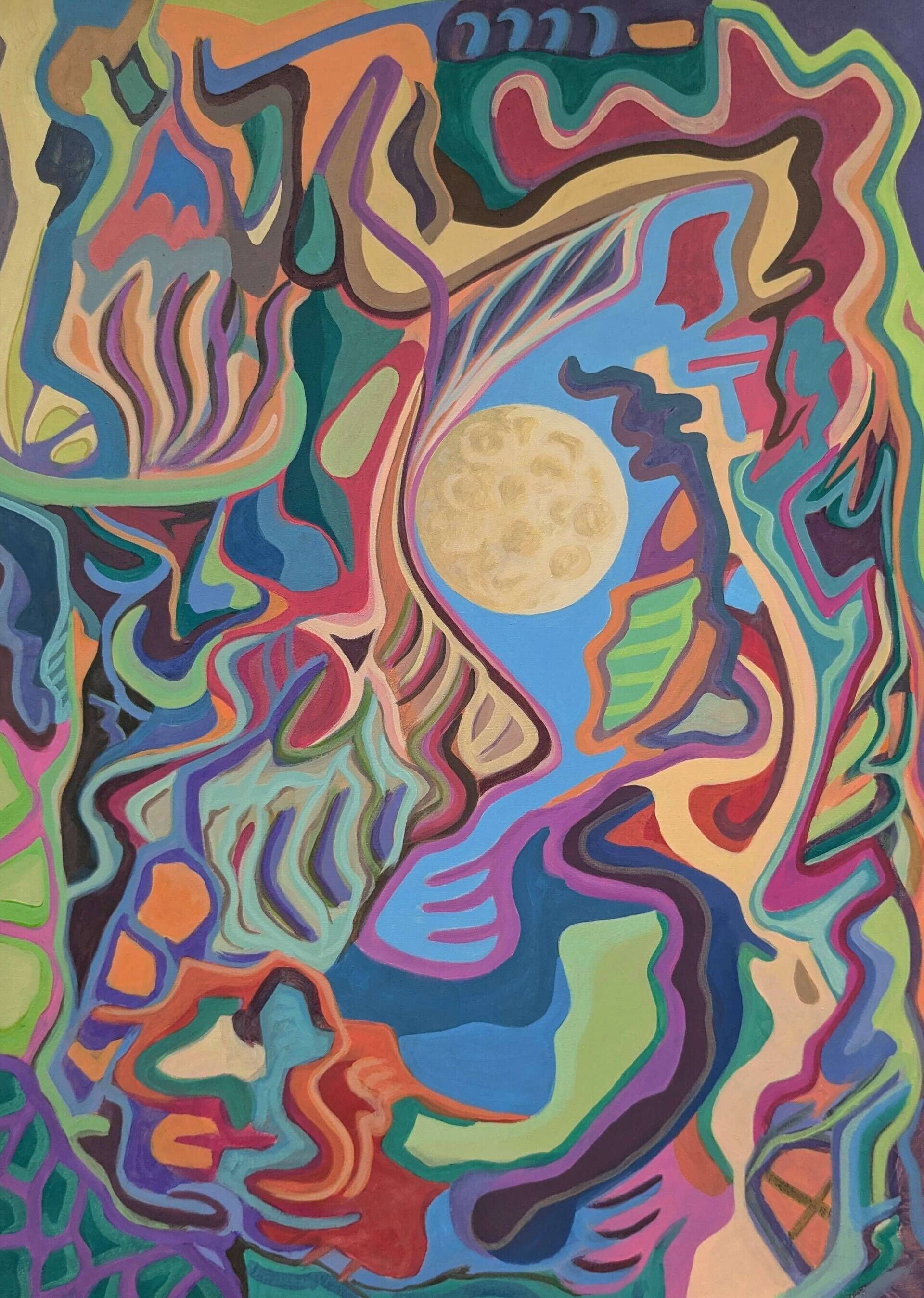 Sitting in my cave, howling  - Manuel Mohr 1