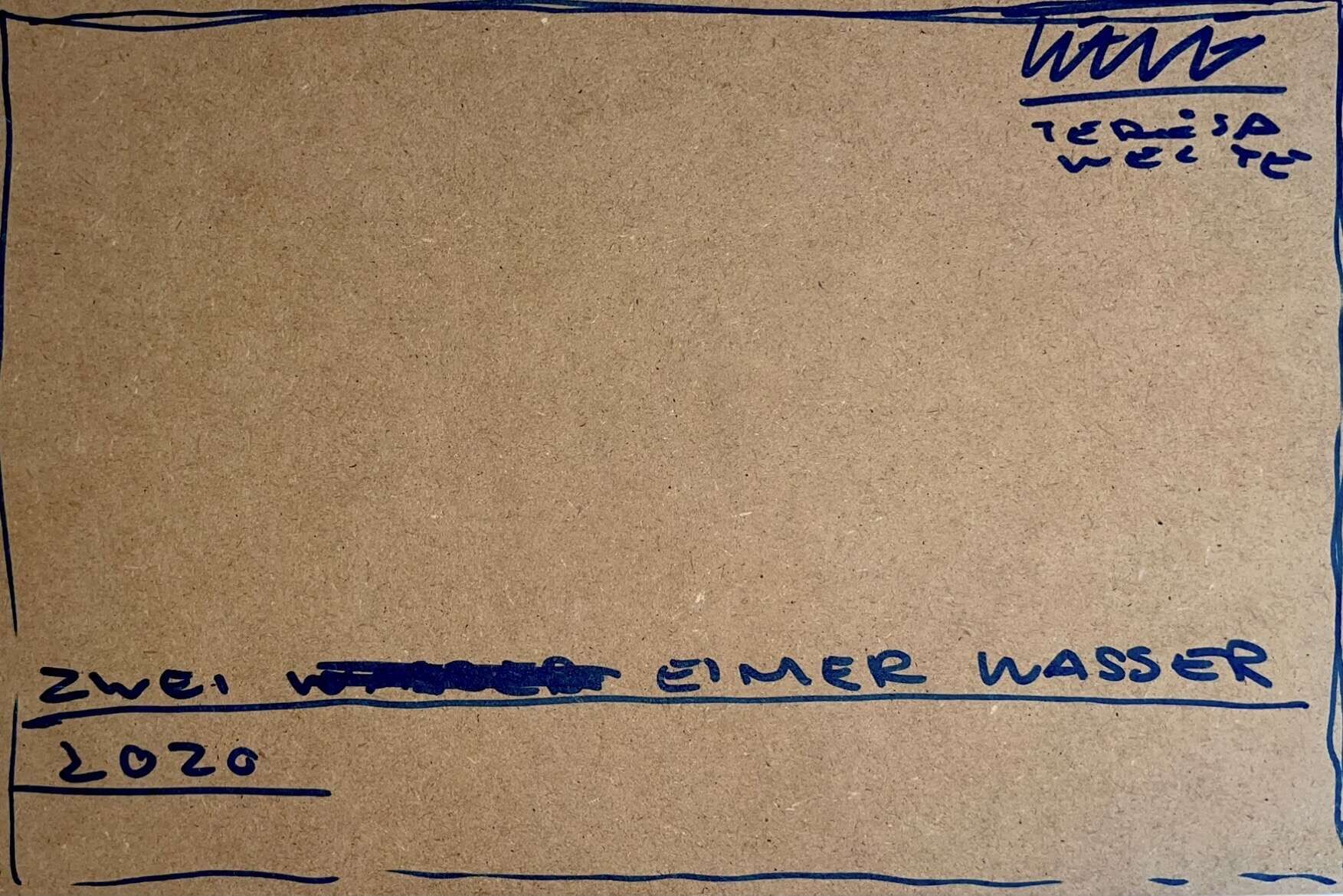 Zwei Eimer Wasser (2020) - Terryfied Club 2